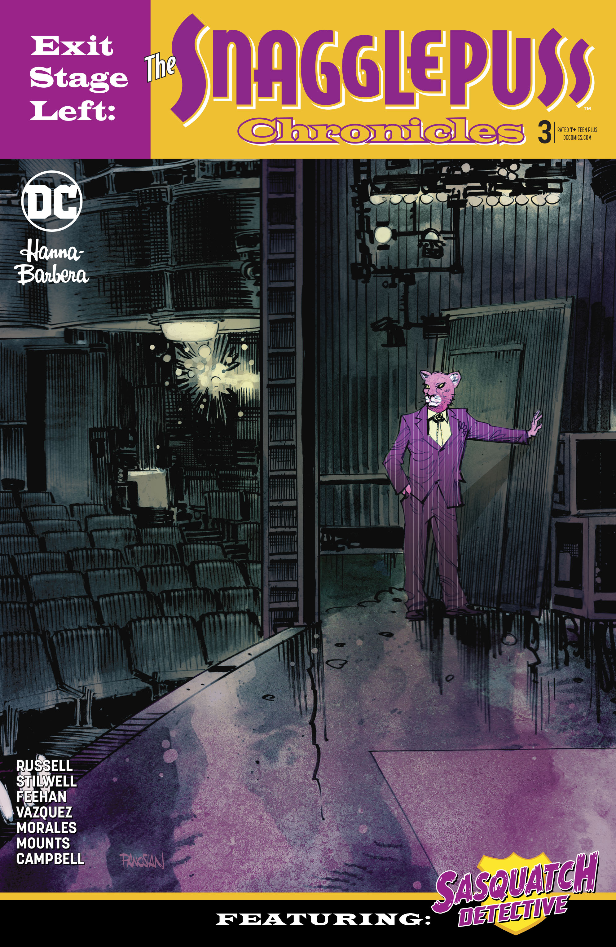 EXIT STAGE LEFT THE SNAGGLEPUSS CHRONICLES #3 (OF 6) VAR ED