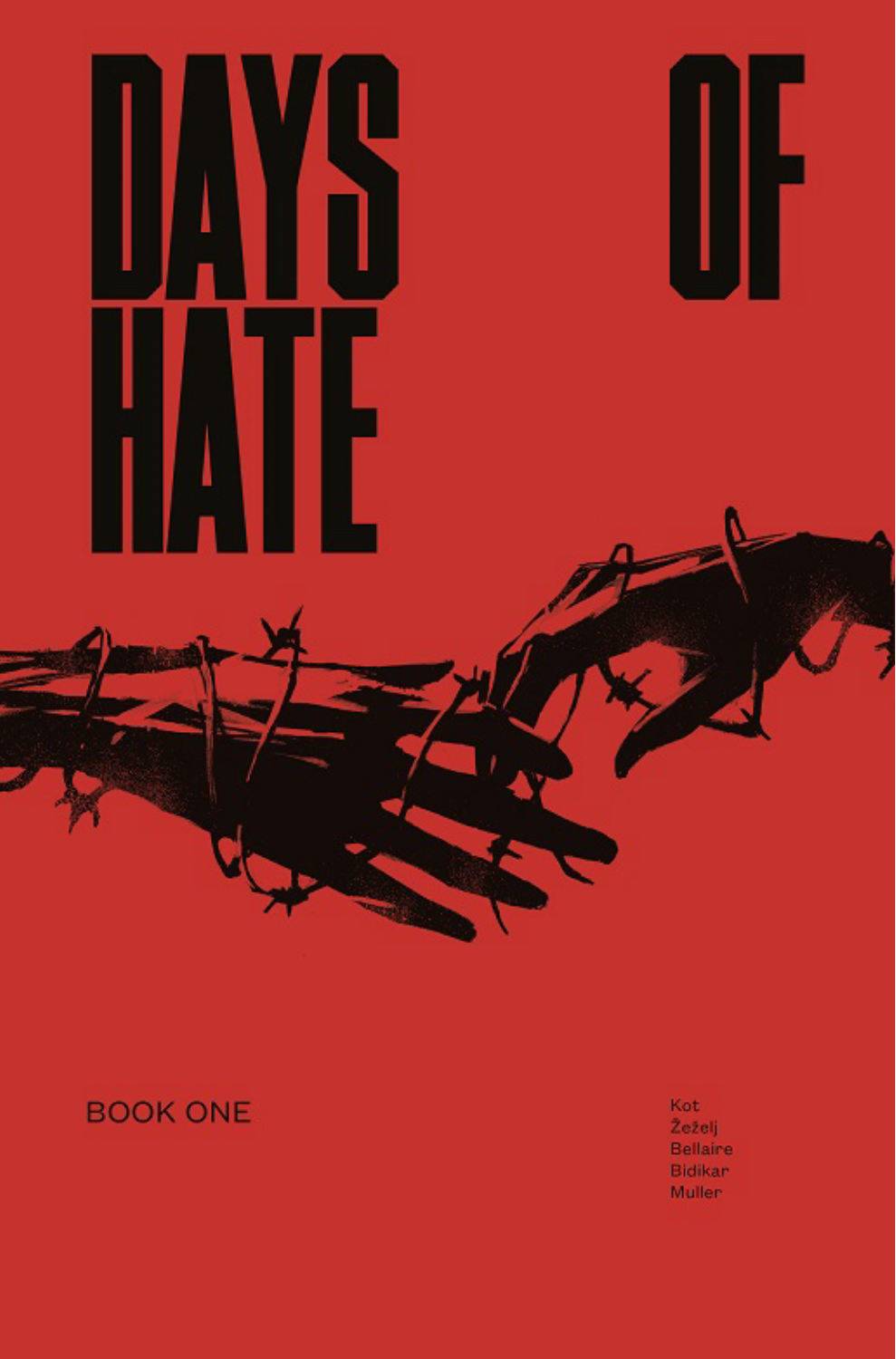 DAYS OF HATE TP VOL 01 (MR)