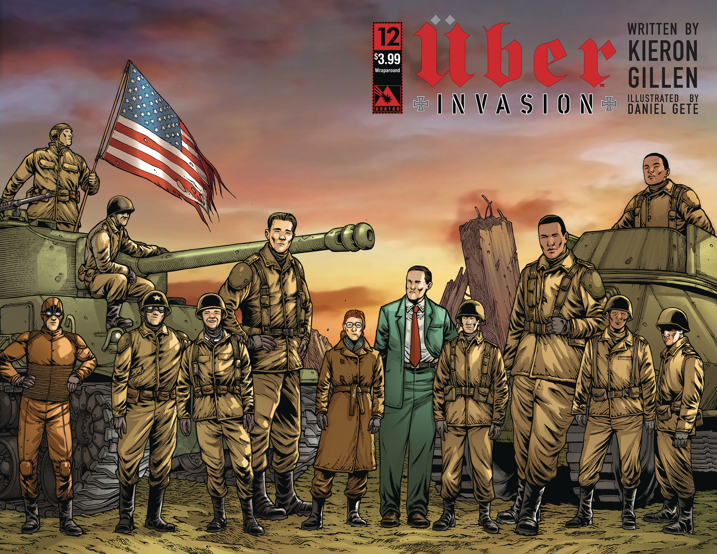 UBER INVASION #12 WRAP CVR (MR)