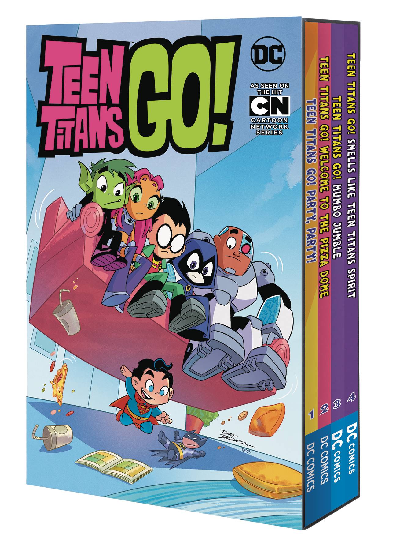 TEEN TITANS GO BOX SET VOL 01 (JAN180409)