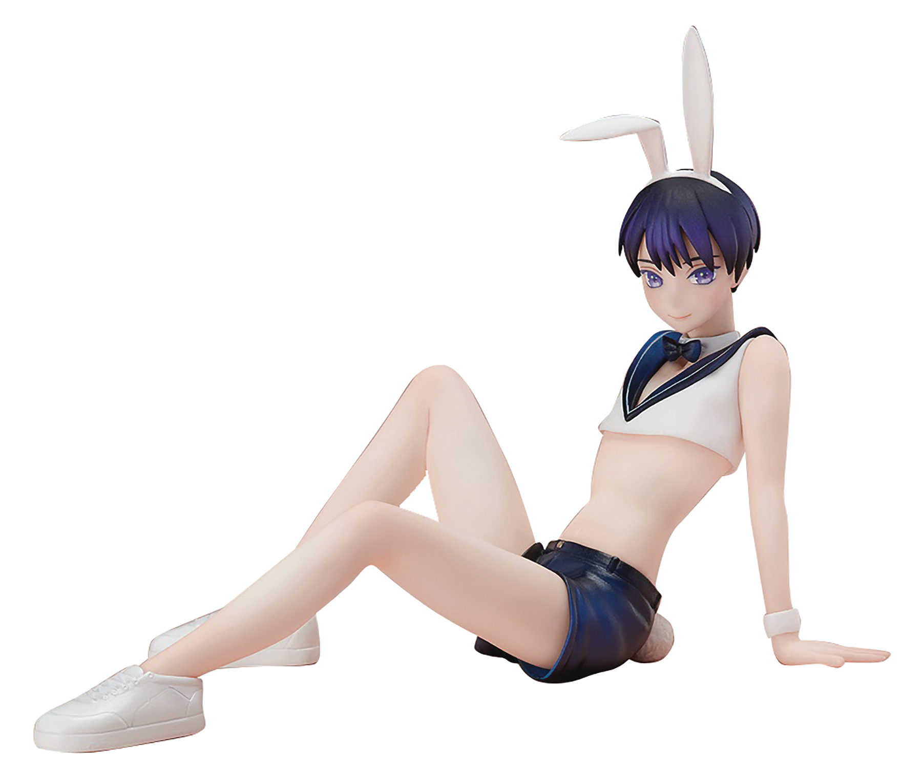 Introducing a handheld size figure of BunnyBOY Black, from BINDing's o...