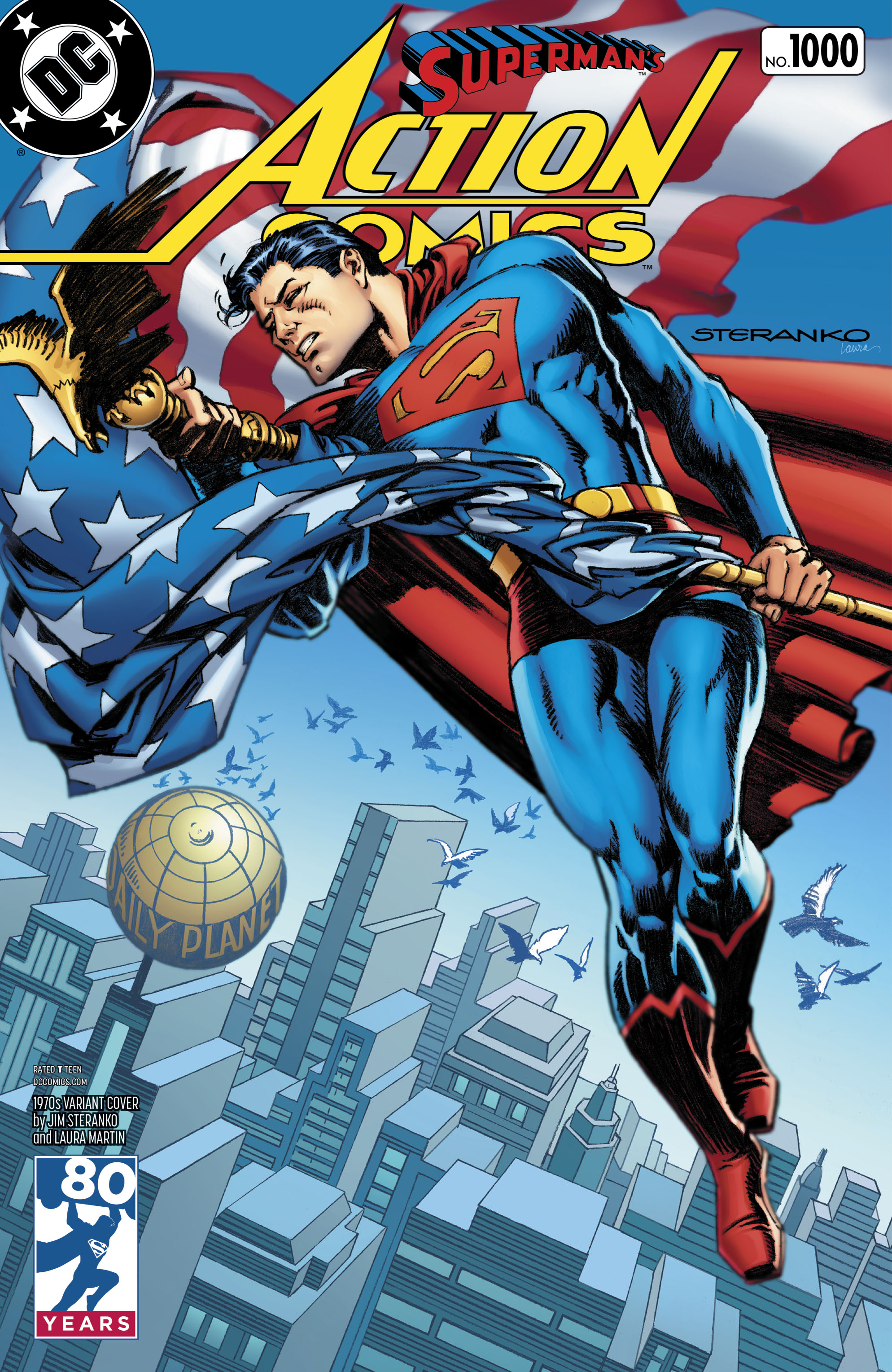 FEB180147 - ACTION COMICS #1000 1970S VAR ED - Previews World