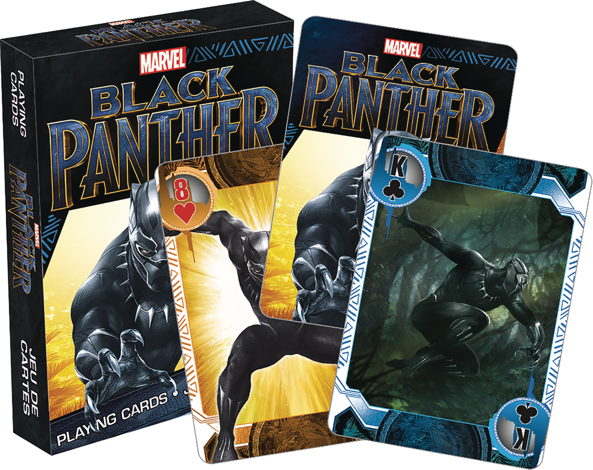 BLACK PANTHER MOVIE PLAYING CARDS