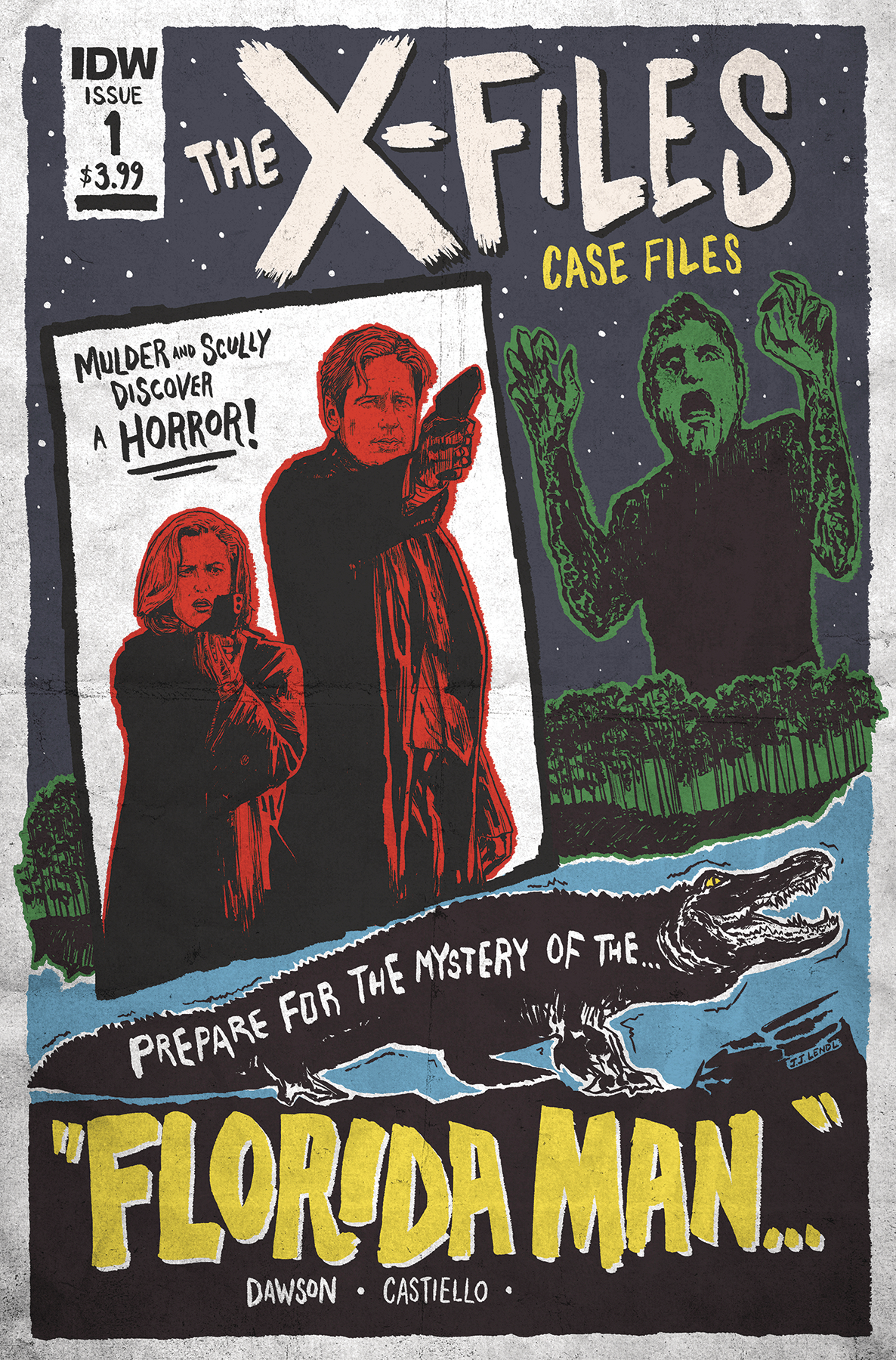 FLORIDA MAN #1A  2018 X-FILES CASE FILES 