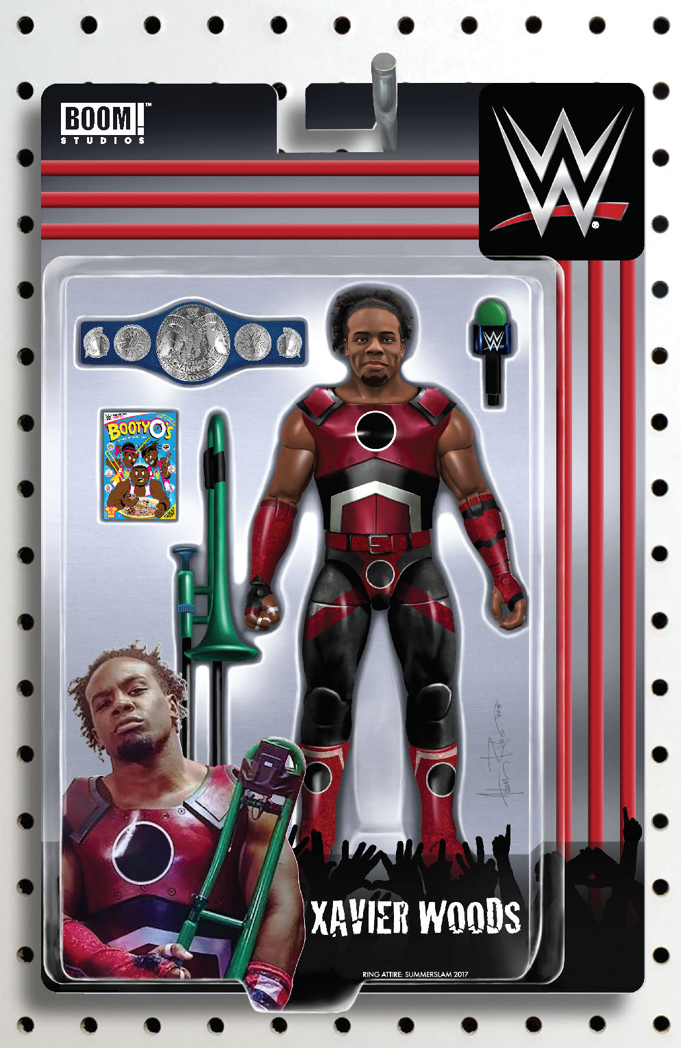 WWE #17 RICHES ACTION FIGURE VAR