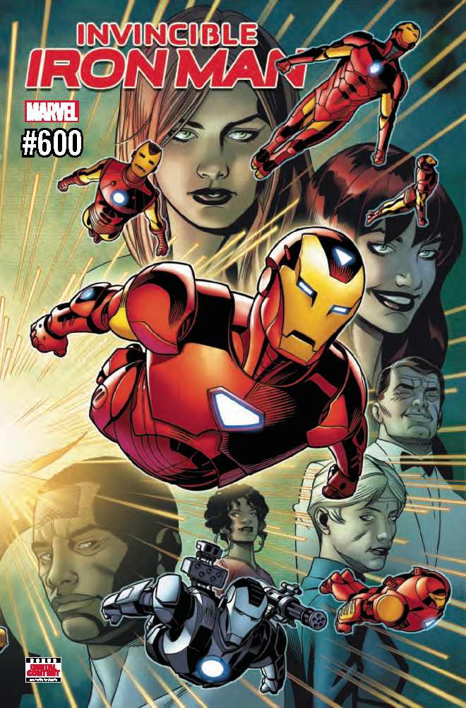 INVINCIBLE IRON MAN # 600 JULY 2018 NM NEW MARVEL LEGACY