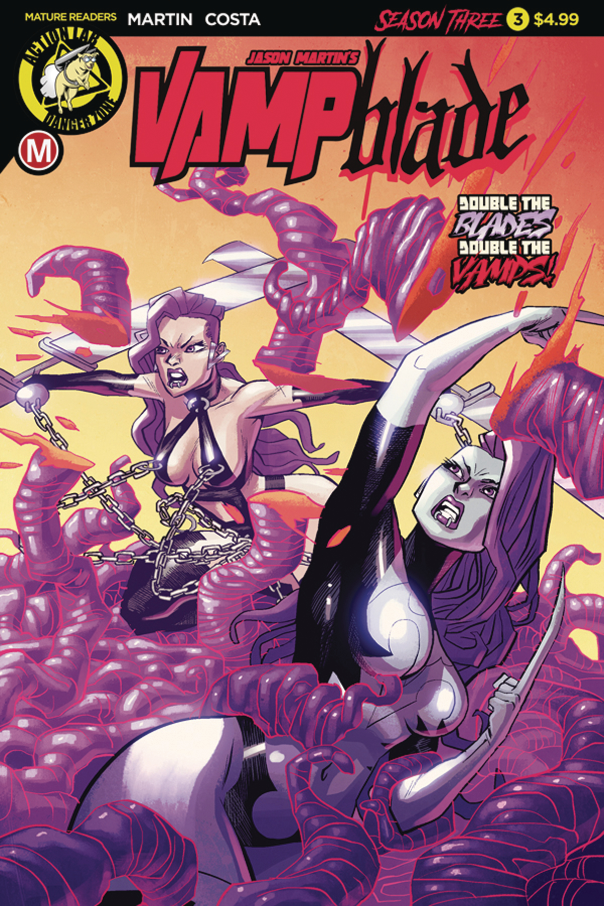 VAMPBLADE SEASON 3 #3 CVR A COSTA ACTION LAB ENTERTAINMENT MR 