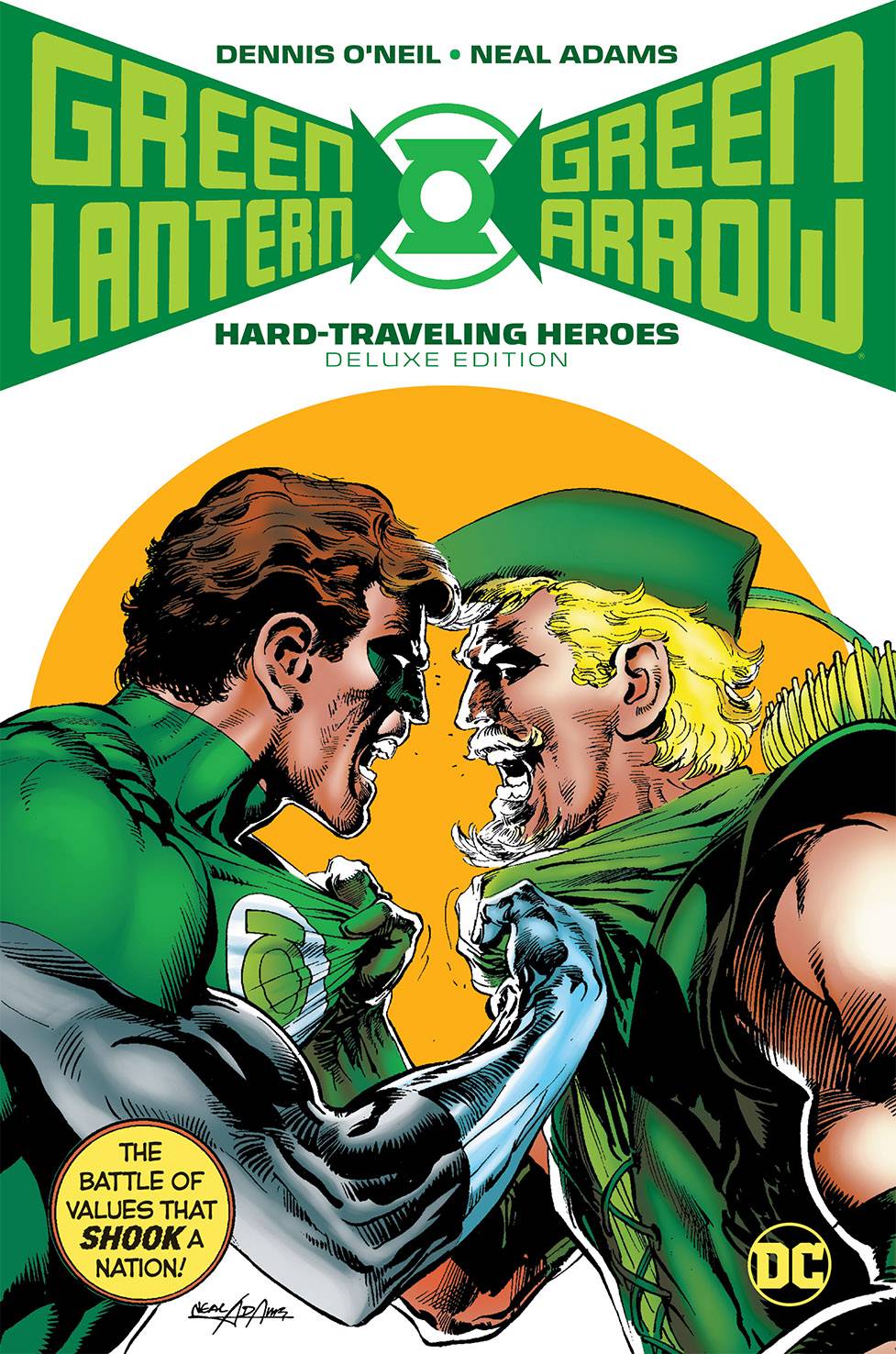 GREEN LANTERN GREEN ARROW HARD TRAVELING HEROES DLX HC (MAR1