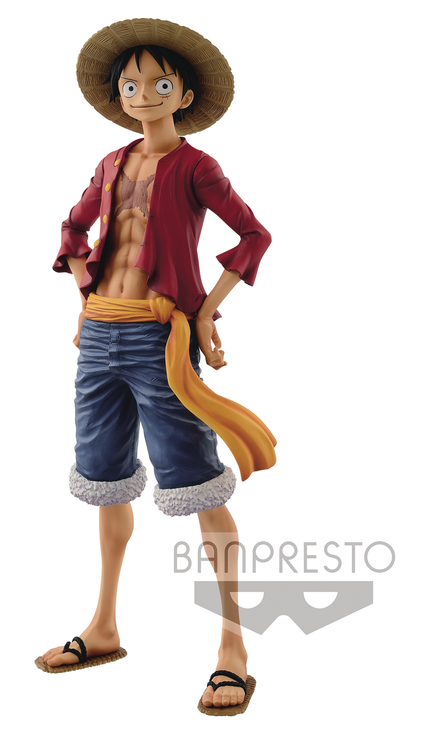 DEC178776 - ONE PIECE GRANDISTA GRANDLINE MEN LUFFY FIG - Previews