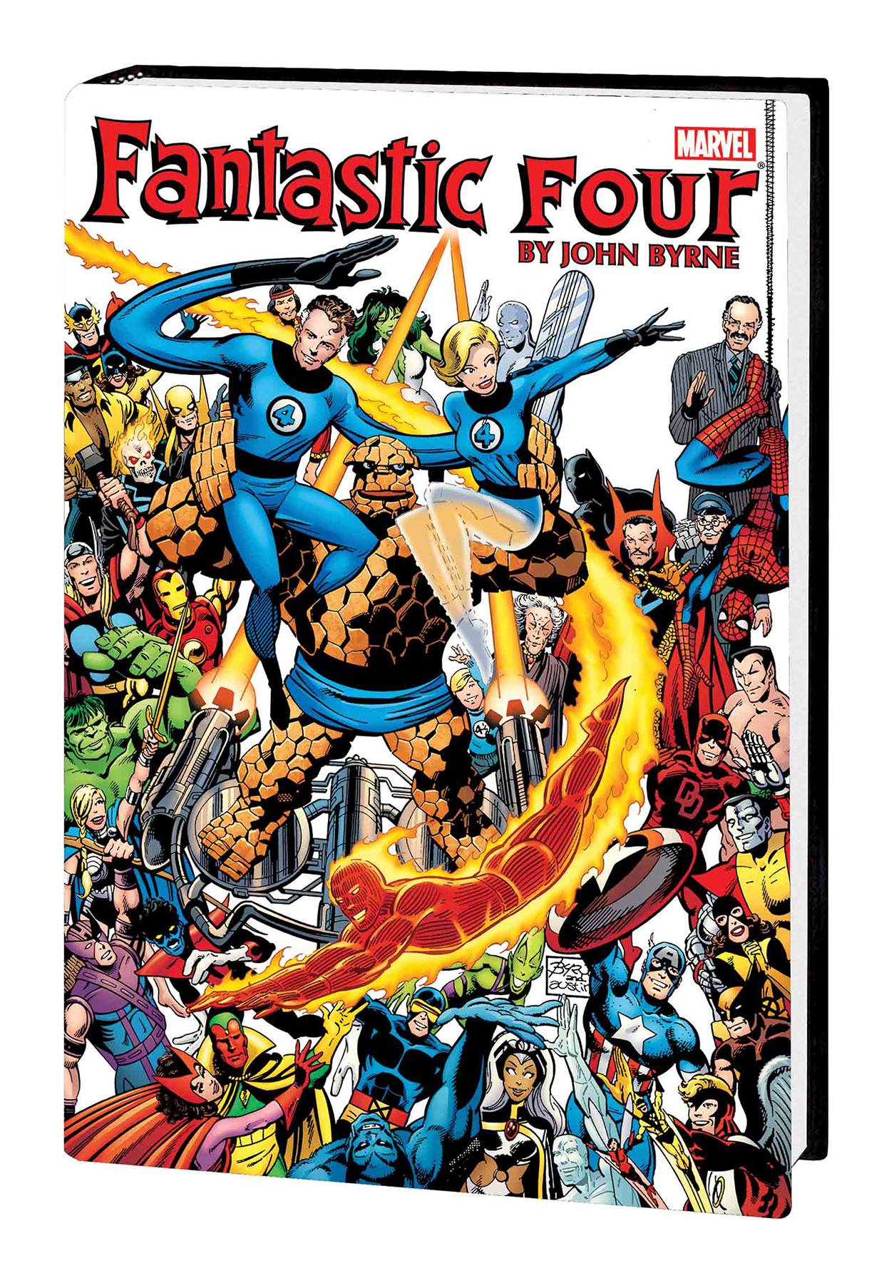 MAR180973 - FANTASTIC FOUR BY JOHN BYRNE OMNIBUS HC VOL 01 NEW PTG