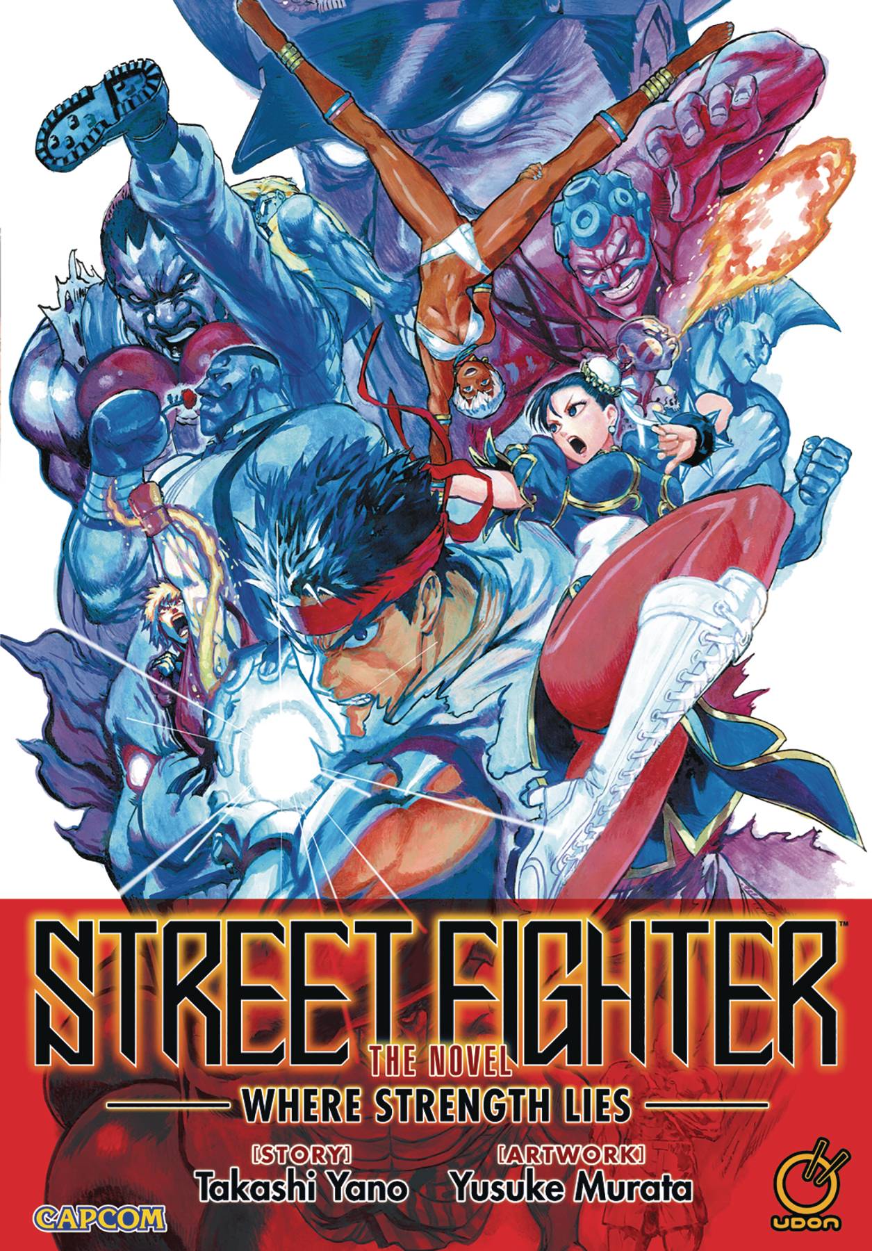 Illustration + digital enhancement Ryu Street Fighter IV, Street Fighter IV, Capcom