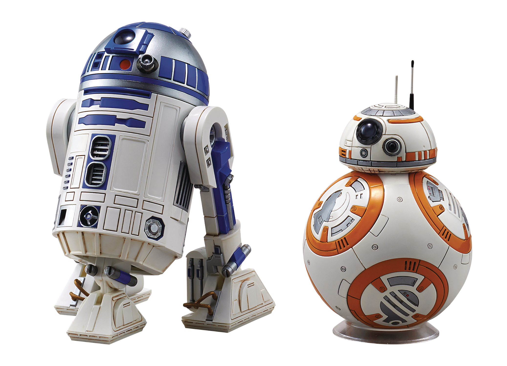 Bandai 1/12 Star Wars Bb-8 & R2-d2 The Force Awakens From Japan Bb8 R2d2 for sale online