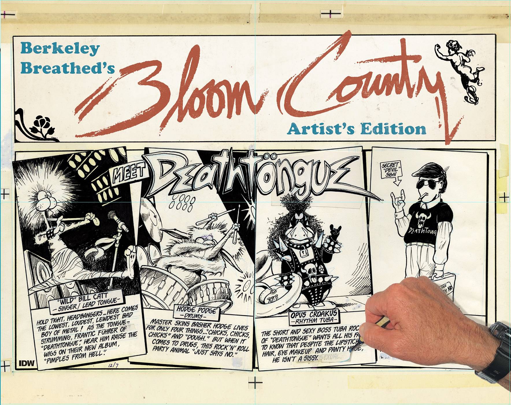 BERKELEY BREATHED BLOOM COUNTY ARTIST ED HC