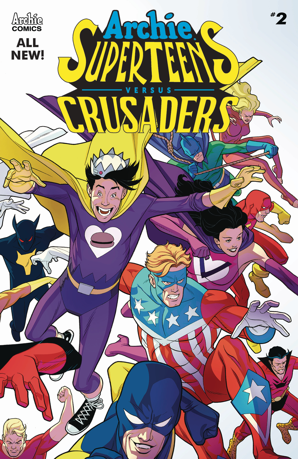 ARCHIES SUPERTEENS VS CRUSADERS #2 CVR A WILLIAMS CONNECTING