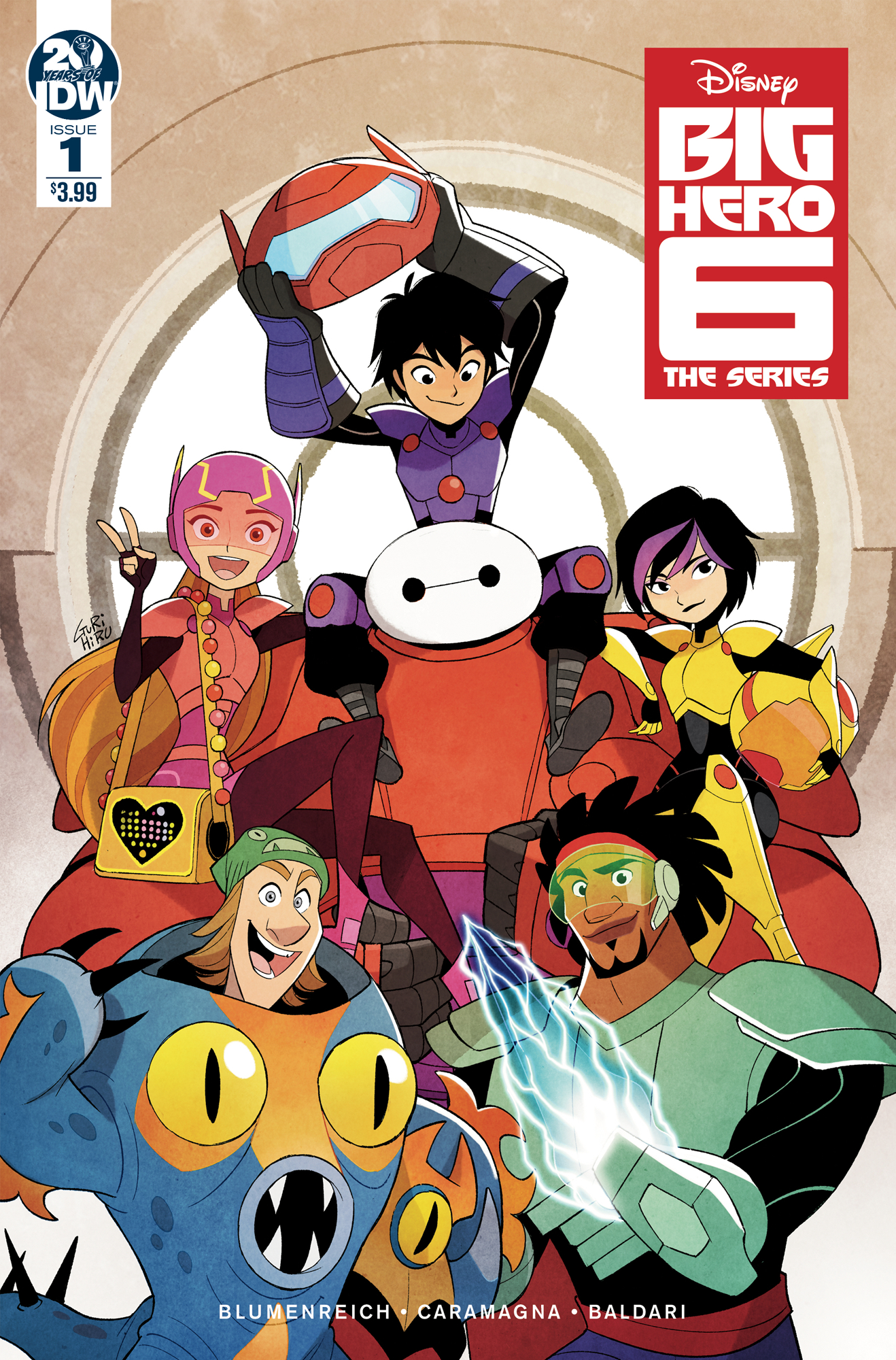 BIG HERO 6 THE SERIES #1 CVR A GURIHIRU (RES)