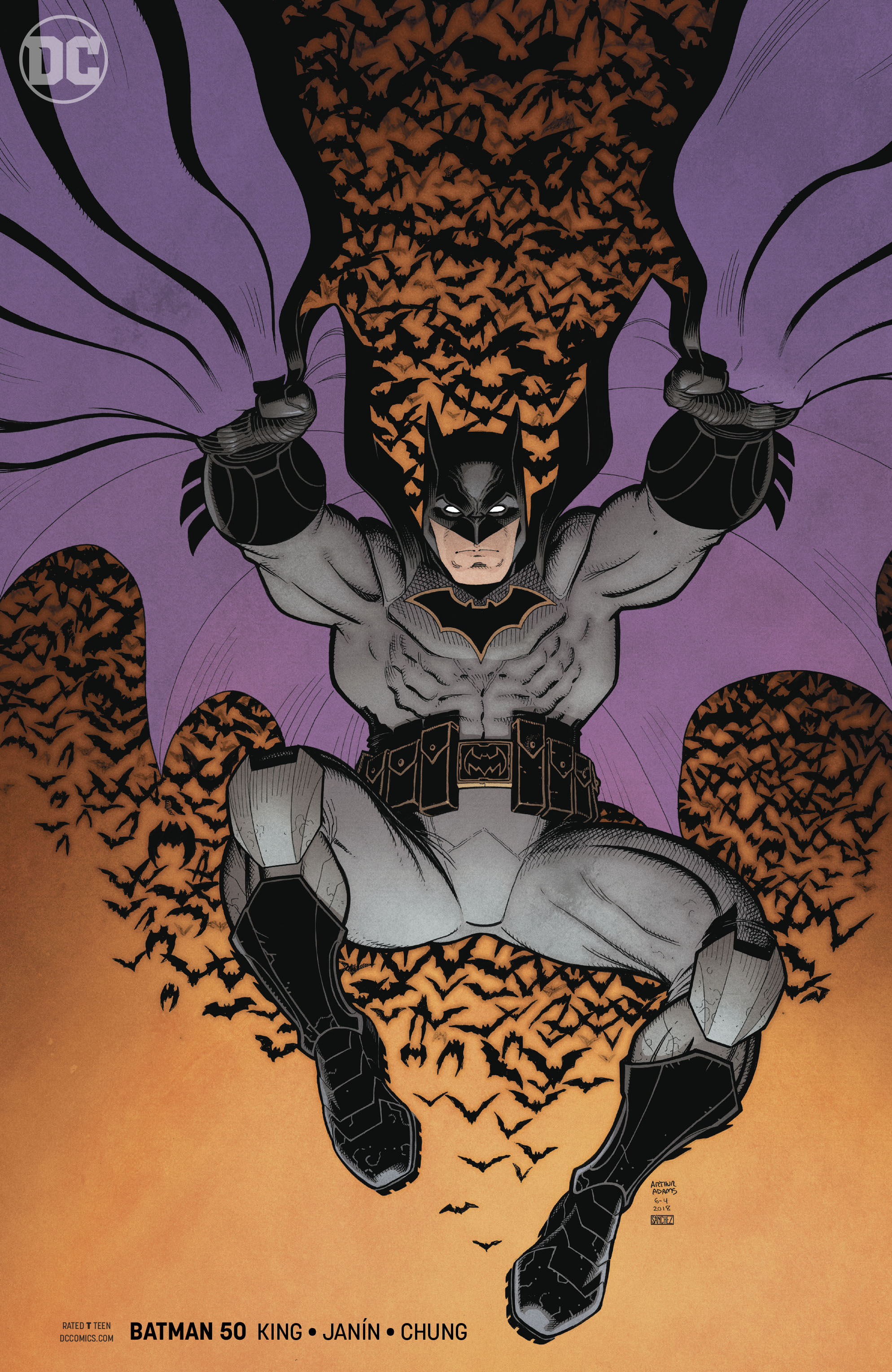 MAY180451 - BATMAN #50 ARTHUR ADAMS VAR ED - Previews World