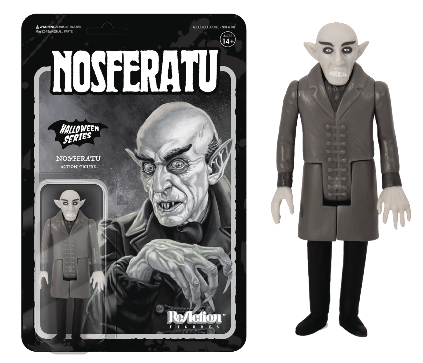 Nosferatu Halloween ReAction Figure Horror Super 7 New 