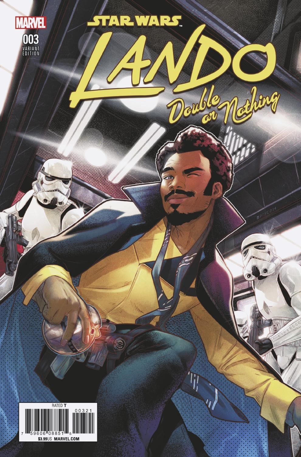 Star Wars Lando Lando Double or Nothing Marvel Graphic Novel Comic Book Lot 