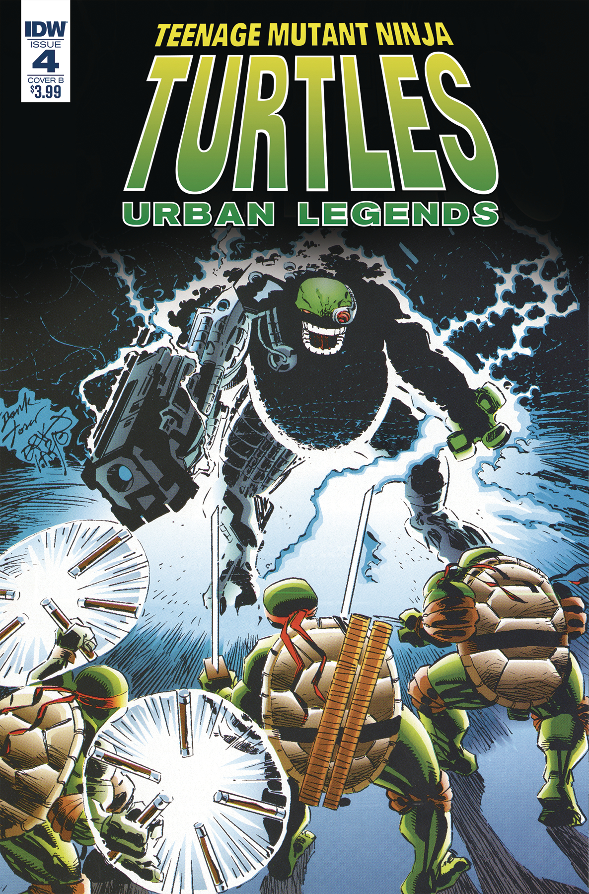 Teenage Mutant Ninja Turtles Urban Legends #5 Cover B - Fosco Larsen 
