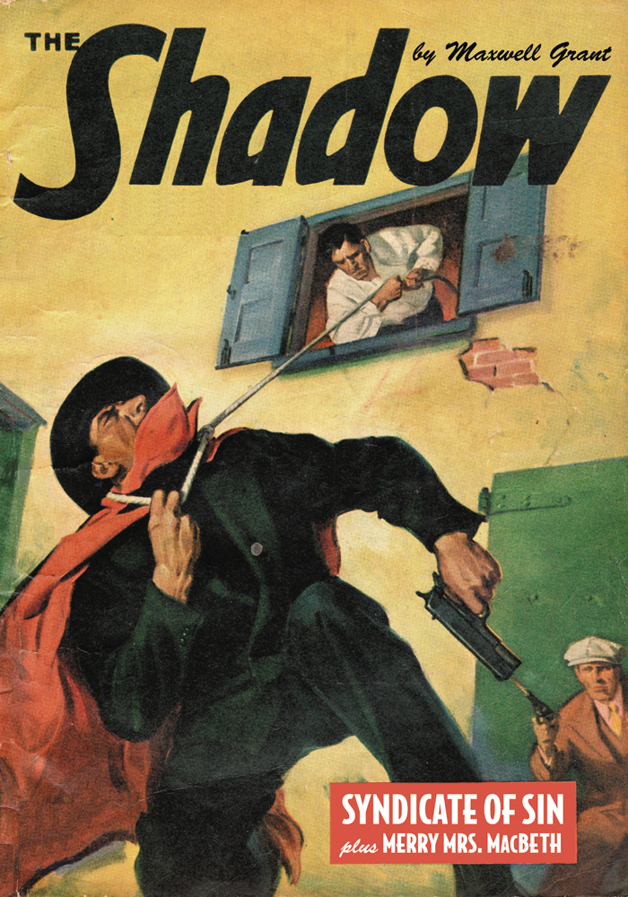 SHADOW DOUBLE NOVEL VOL 133 SYNDICATE OF SIN MERRY MRS MACBE