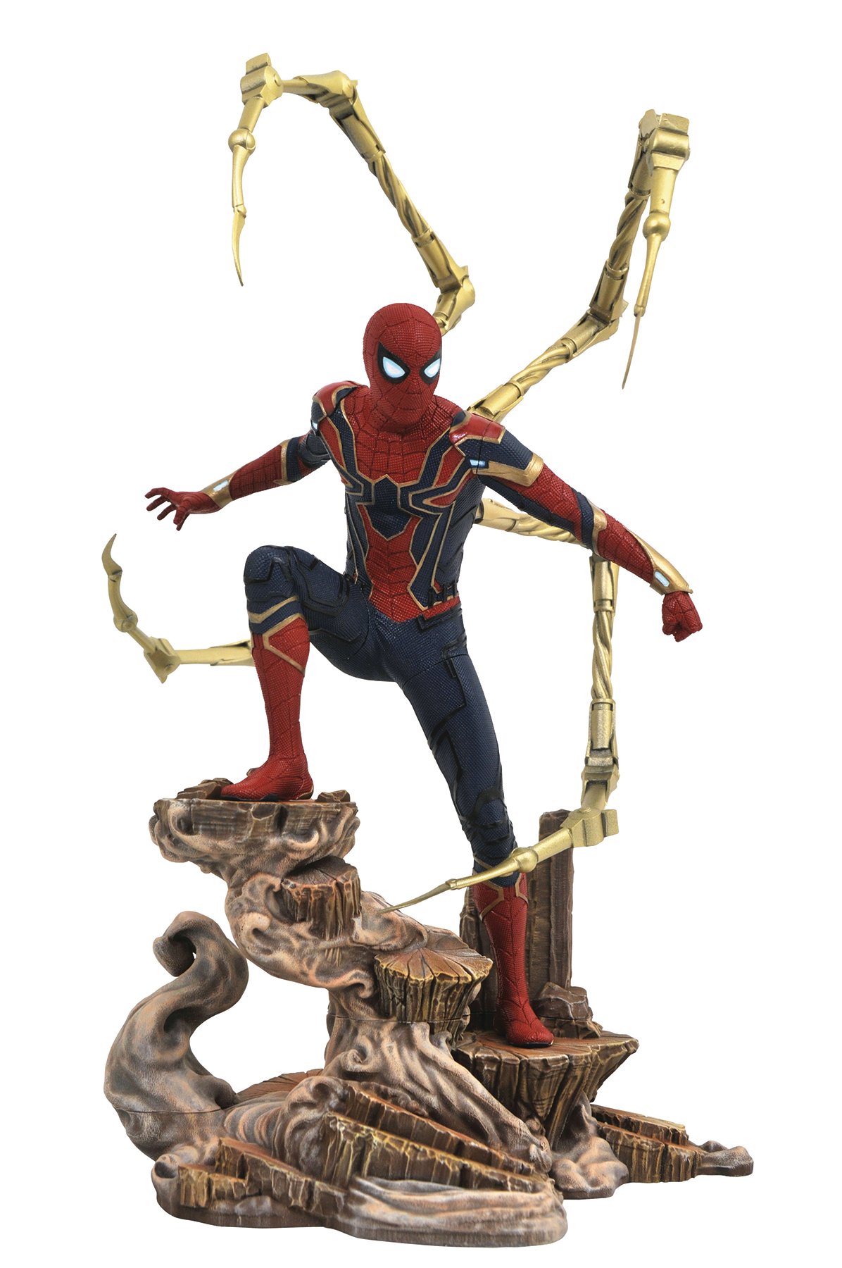 MARVEL GALLERY AVENGERS 3 IRON SPIDER-MAN PVC FIGURE