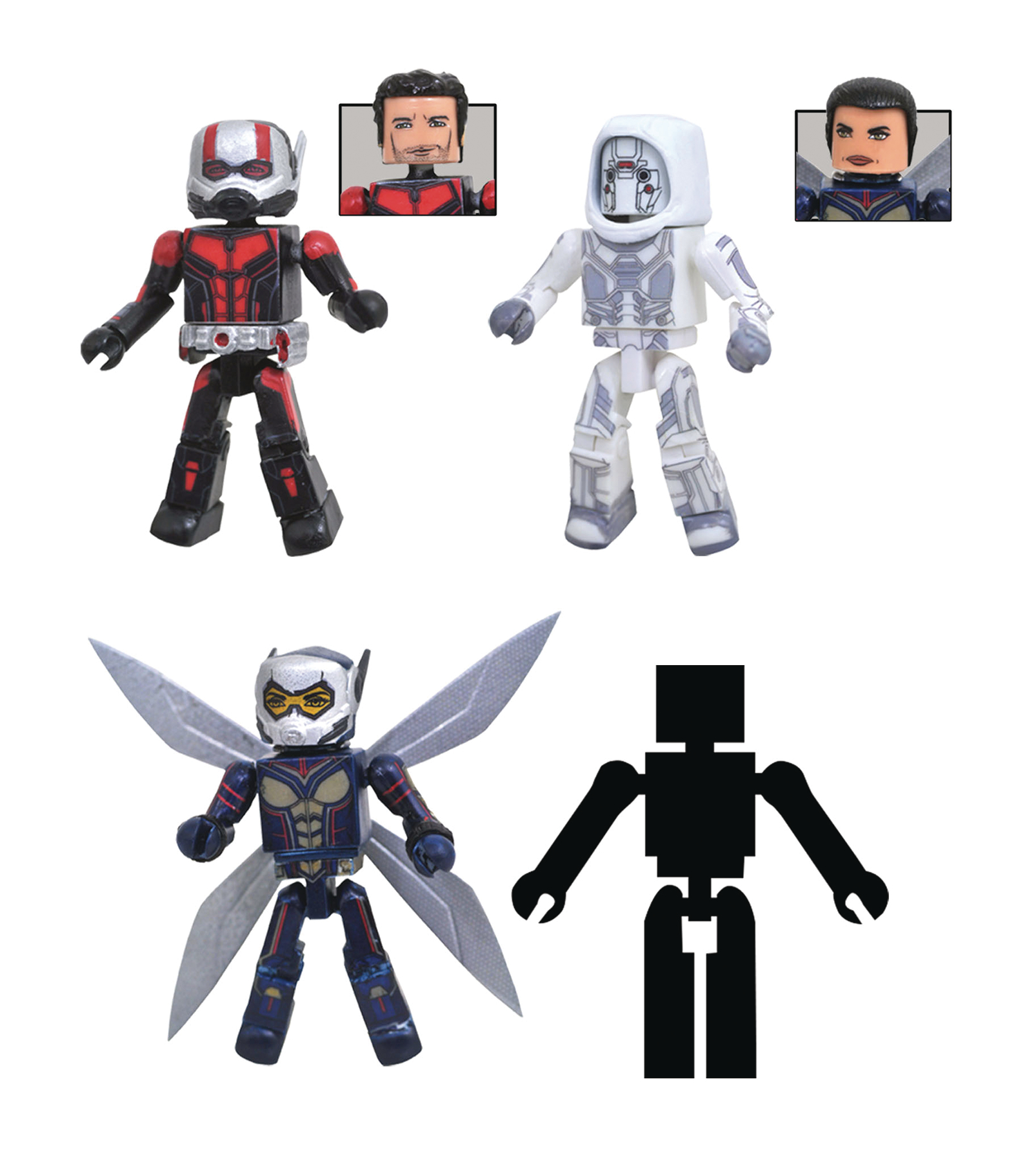 Marvel ant-man & wasp movie minimates box set.