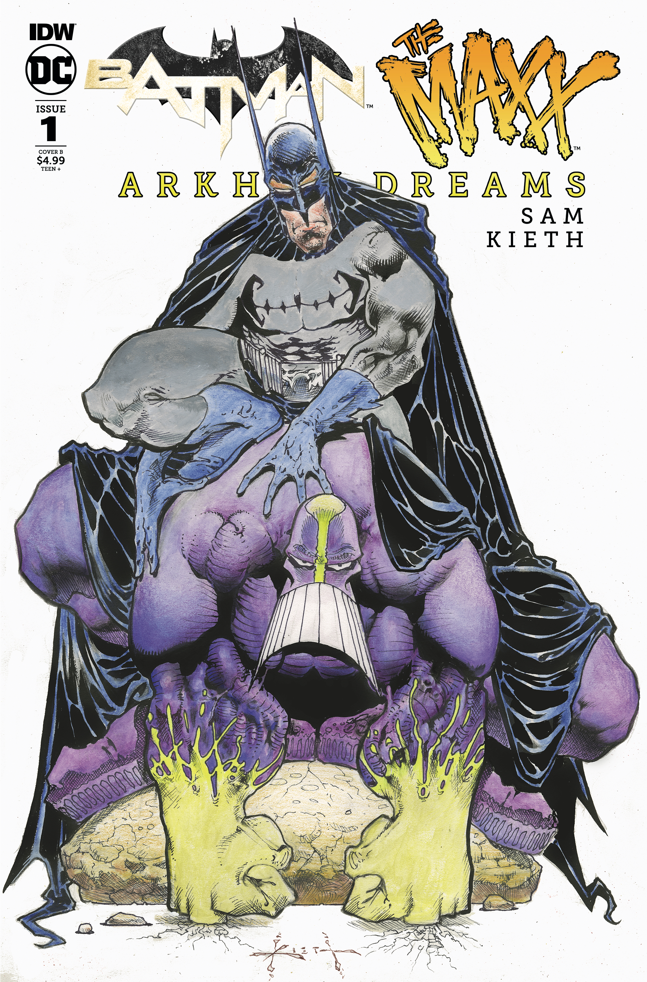 JUL180847 - BATMAN THE MAXX ARKHAM DREAMS #1 (OF 5) CVR B KIETH - Previews  World