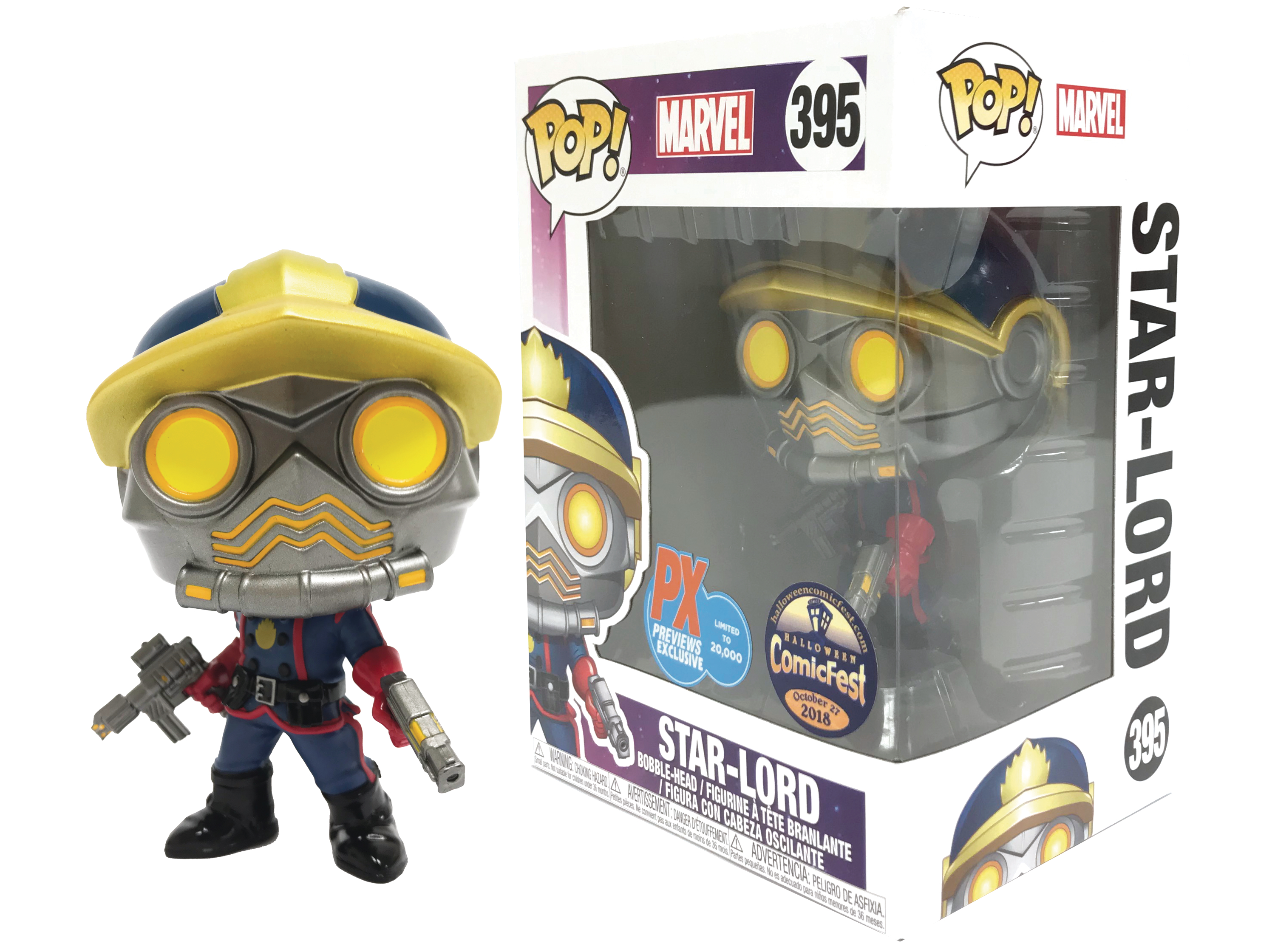 Mint Condition Classic - New Marvel #395 Star-Lord Funko POP 