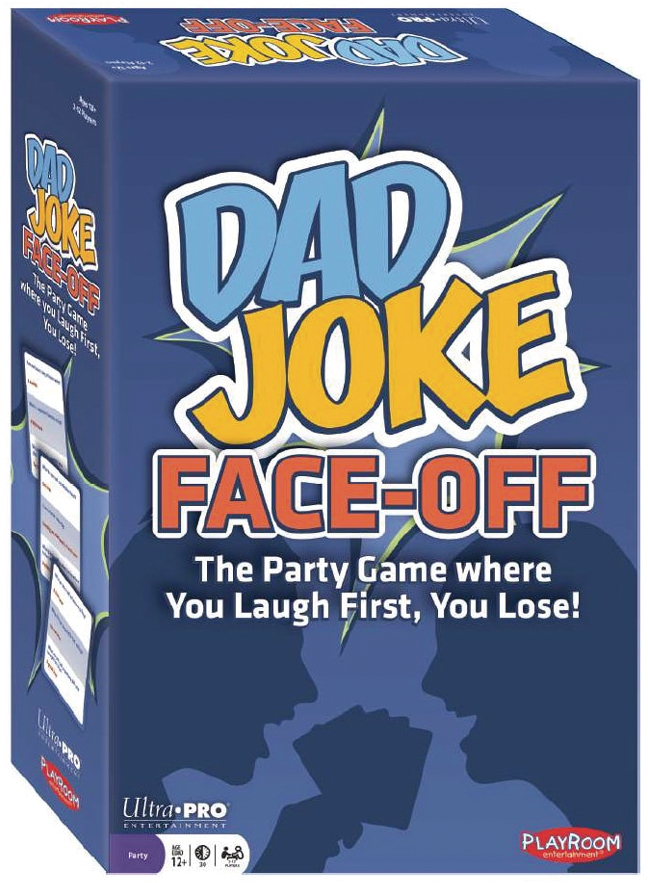JUL183085 DAD JOKE FACE OFF CARD GAME Previews World