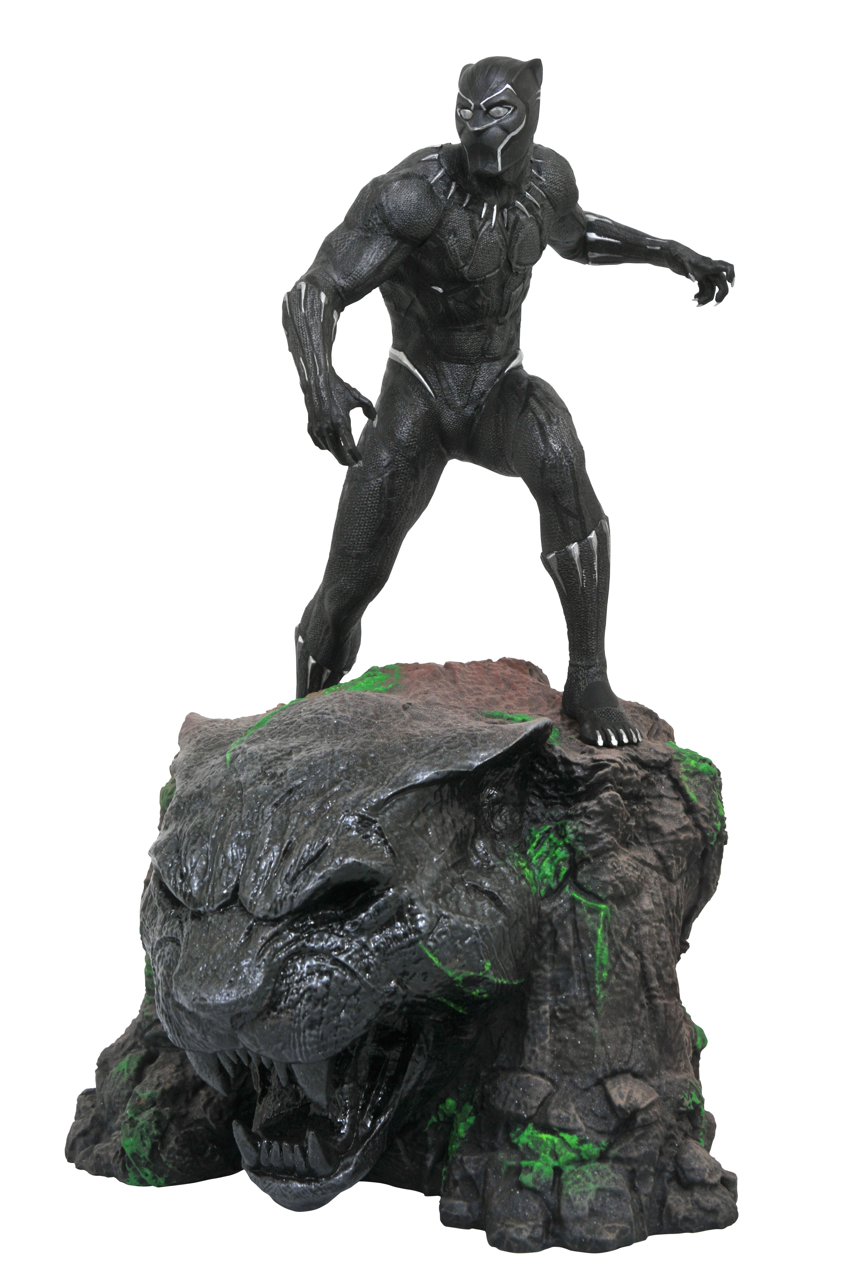 MARVEL MILESTONES BLACK PANTHER MOVIE STATUE