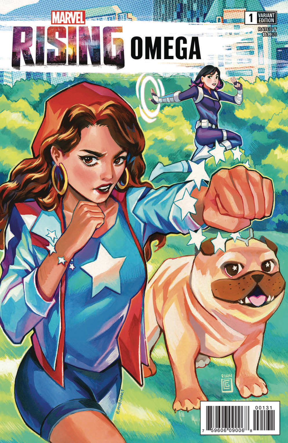 MARVEL RISING SQUIRREL GIRL MS MARVEL #1 CONNECTING VARIANT COVER COMIC BOOK NEW 