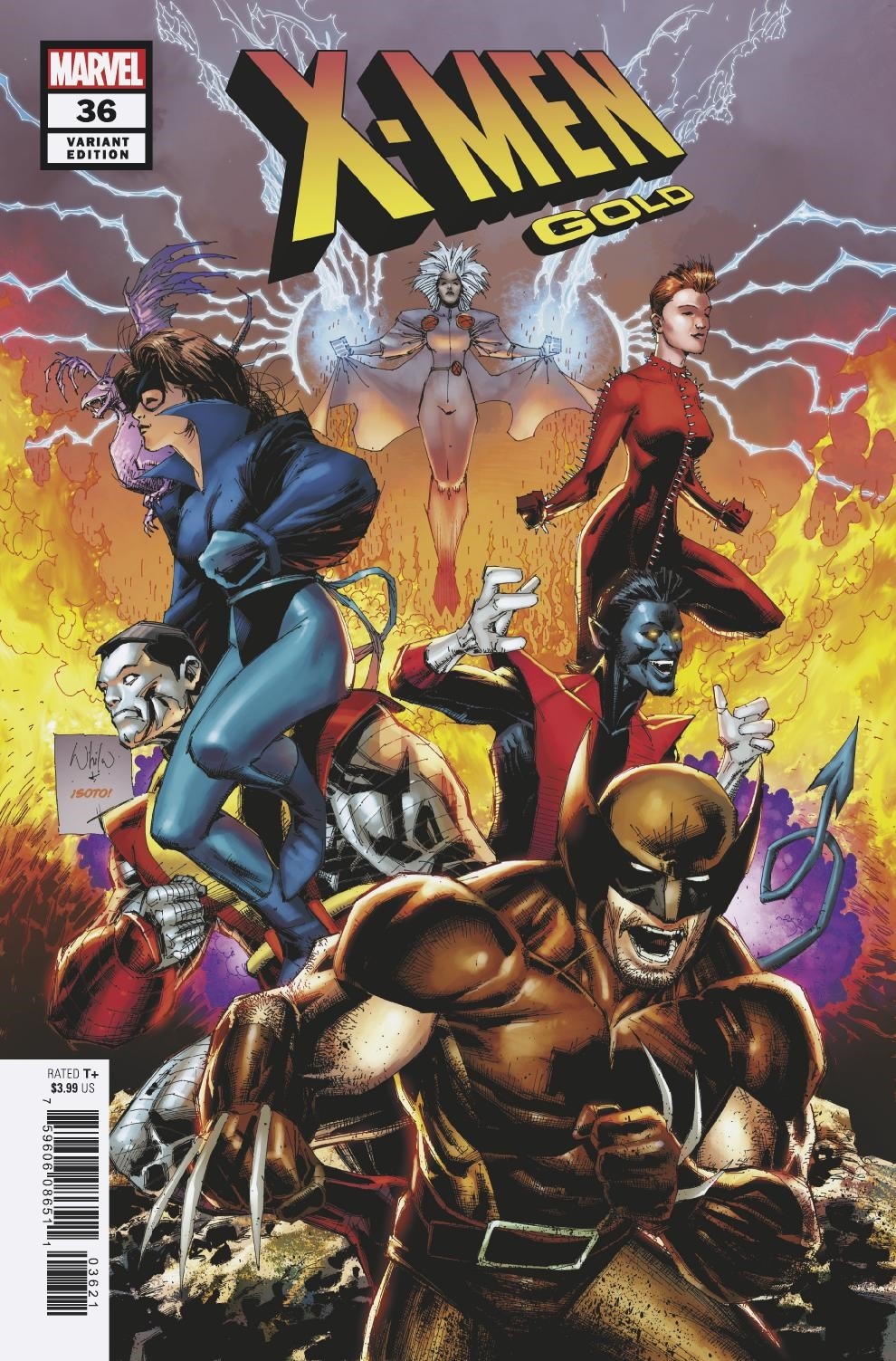 Jul X Men Gold 36 Portacio Final Issue Var Previews World