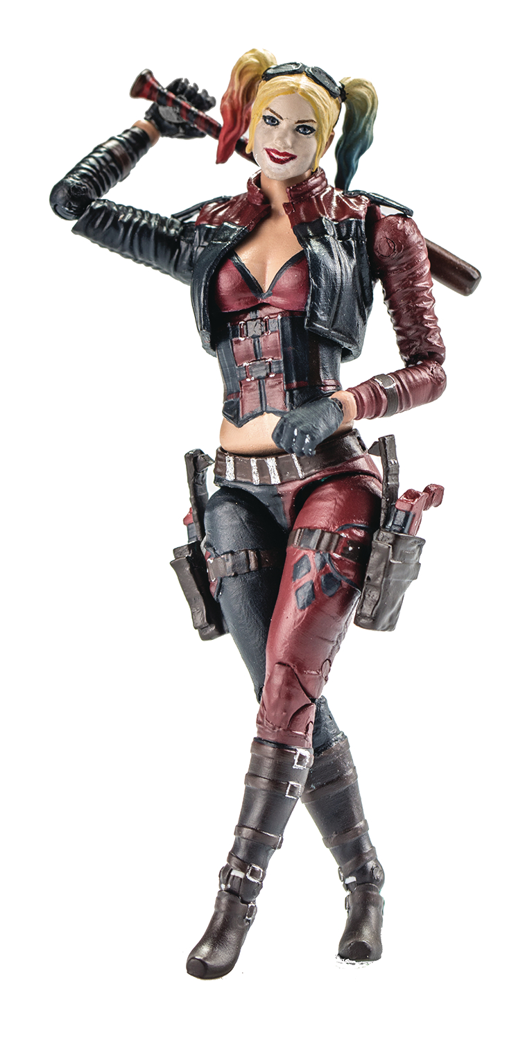 HiyaToys 1/18th Harley Quinn Injustice 2 Female Action Figure Model Collectible 