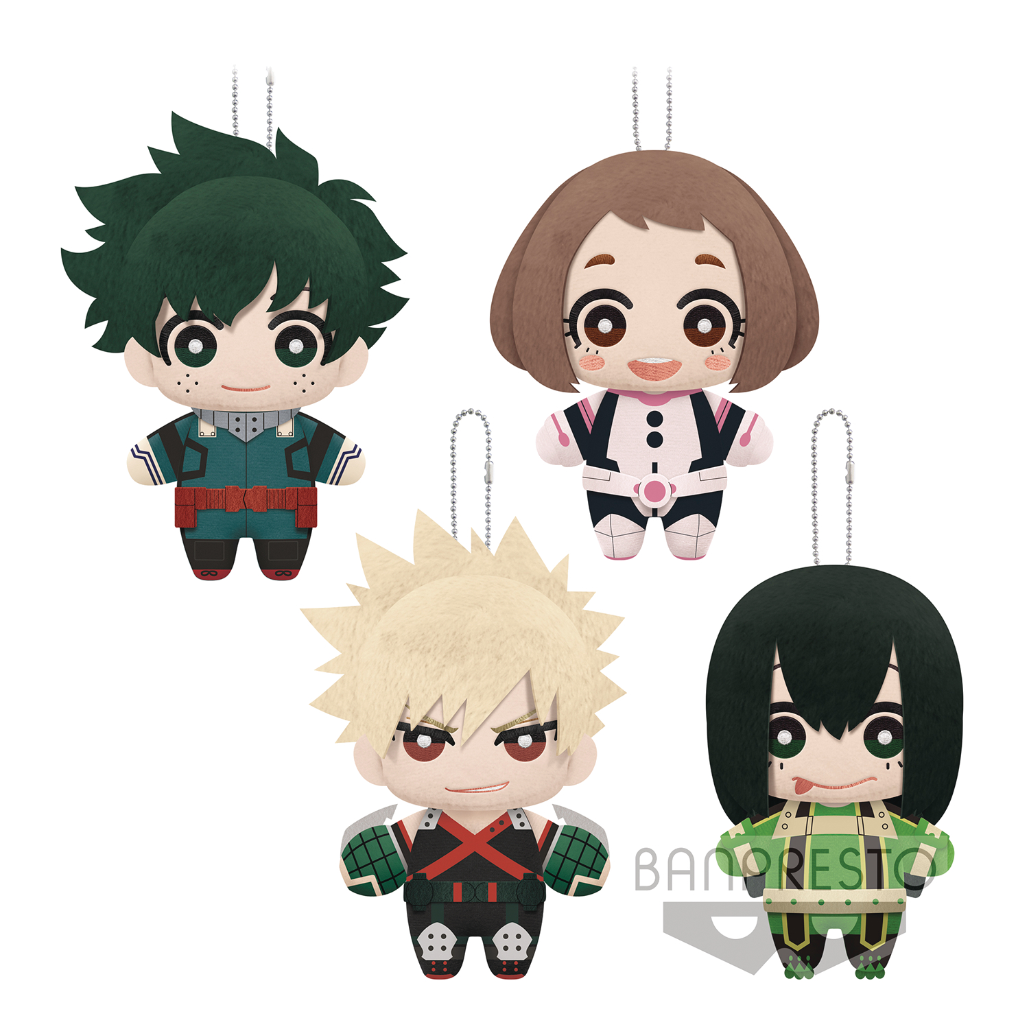my hero academia plush dangler