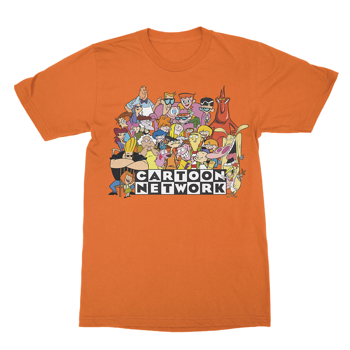 AUG183373 - CARTOON NETWORK CHARACTER COLLAGE LOGO COLLAGE T/S XXL -  Previews World