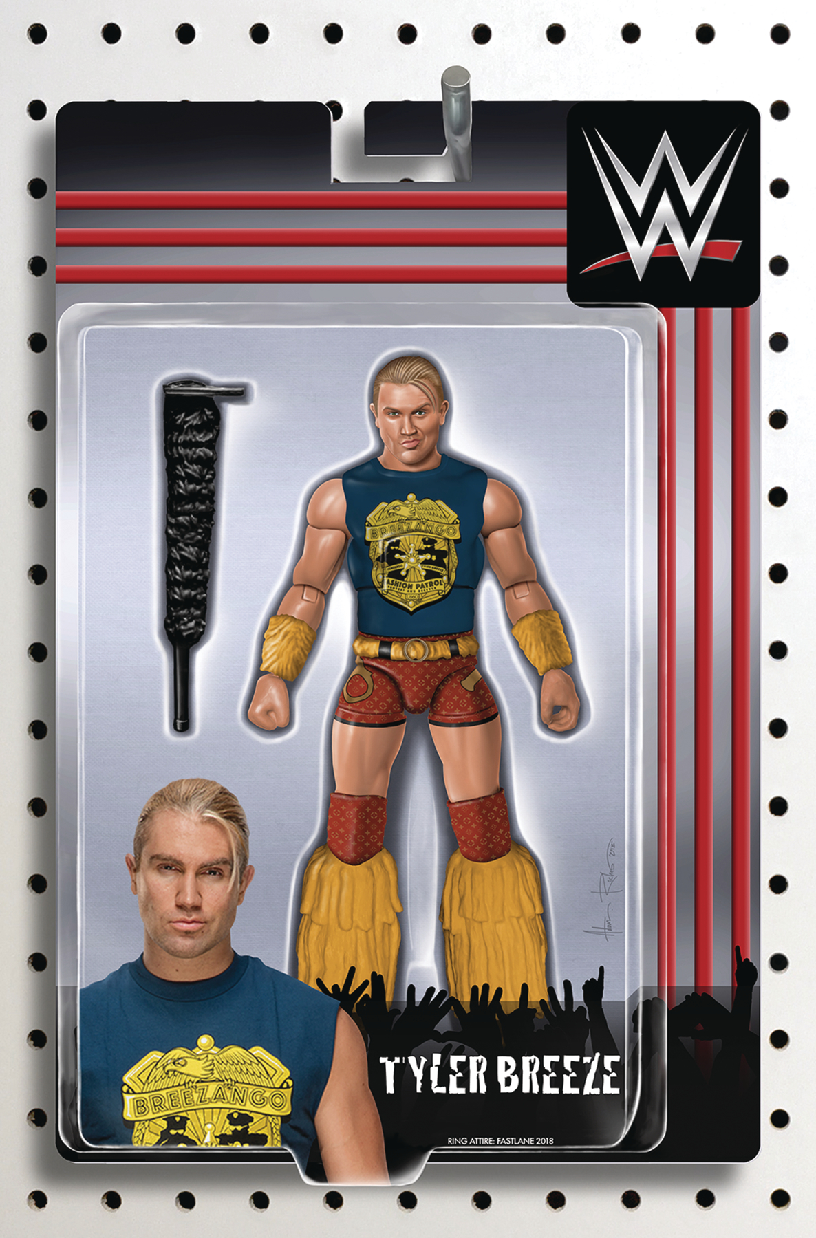 WWE #21 RICHES ACTION FIGURE VAR