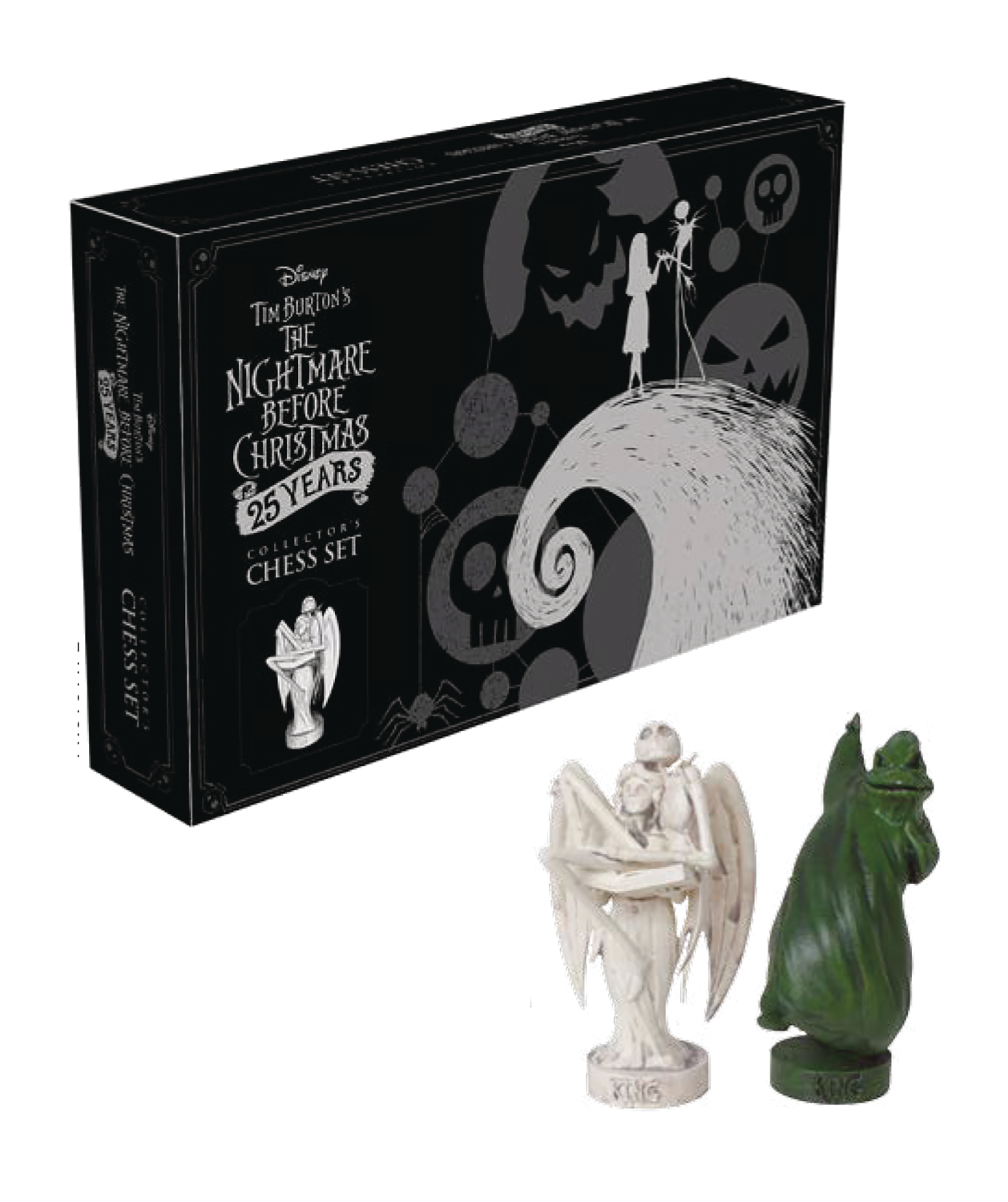 nightmare before christmas chess set