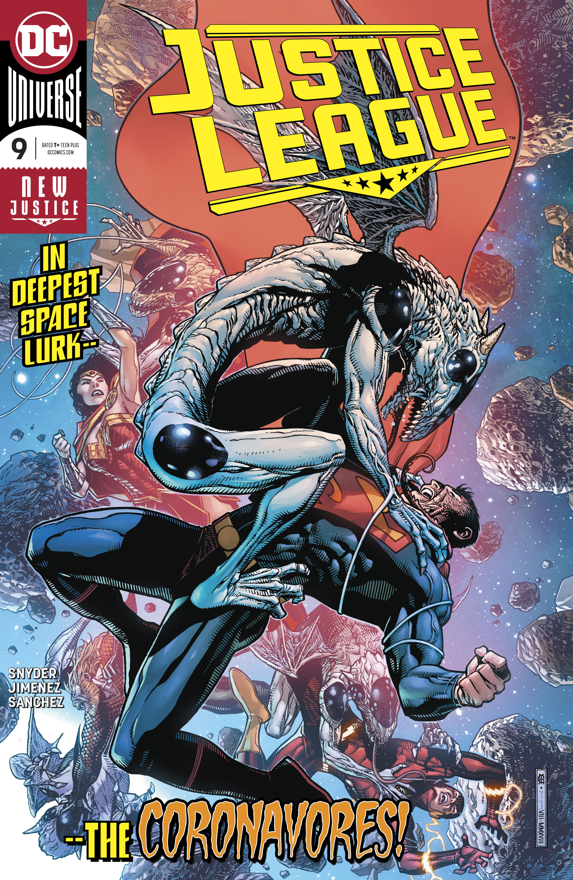 JUSTICE LEAGUE #9 (DROWNED EARTH)