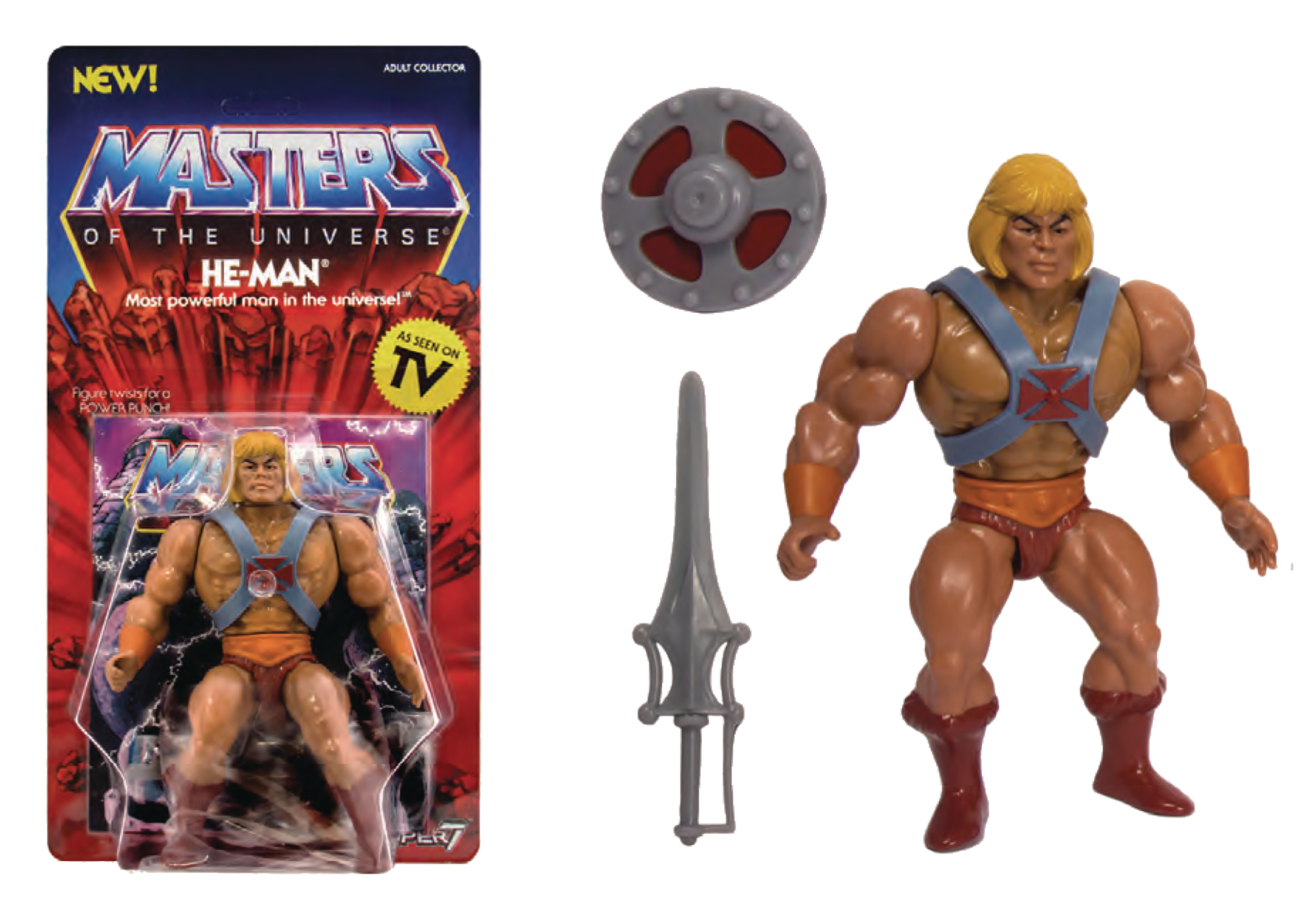 super 7 he man vintage