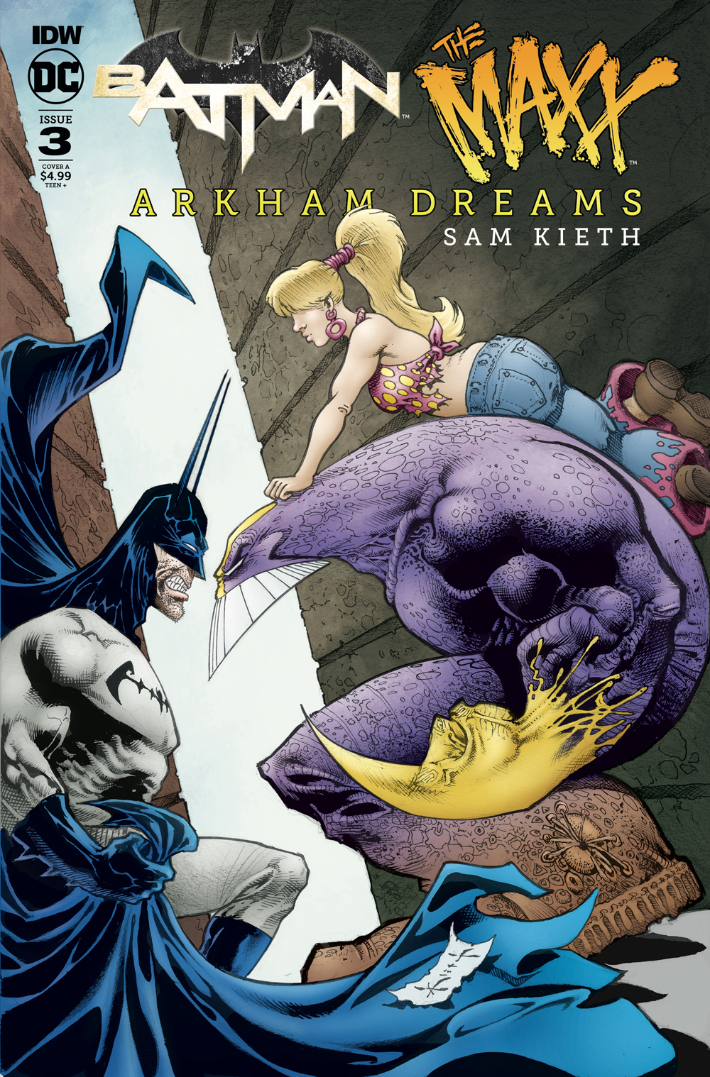 BATMAN THE MAXX ARKHAM DREAMS #3 (OF 5) CVR A KIETH