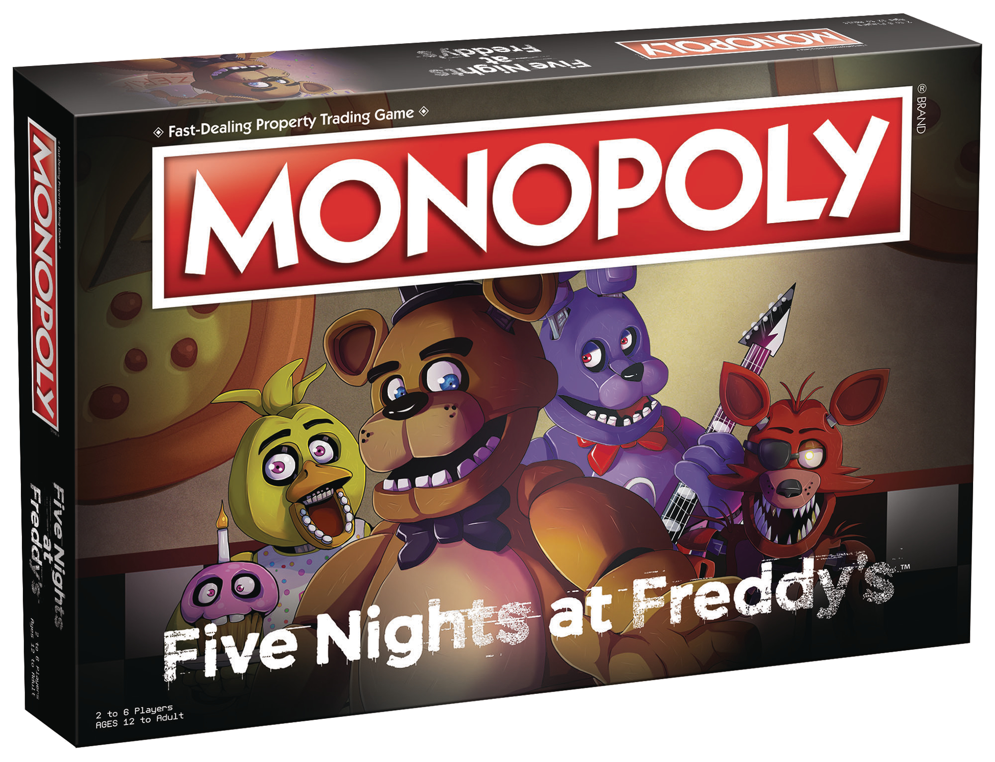 Игру фредди найт. Five Nights at Freddy's настольная игра. Монополия FNAF. Настольная игра 5 ночей с Фредди (Five Nights at Freddy's). Игра FNAF Monopoly.