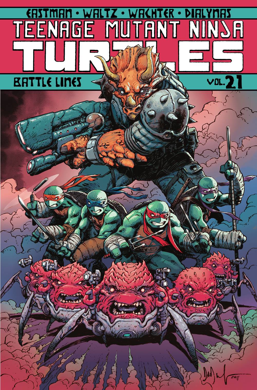 TMNT ONGOING TP VOL 21 BATTLE LINES