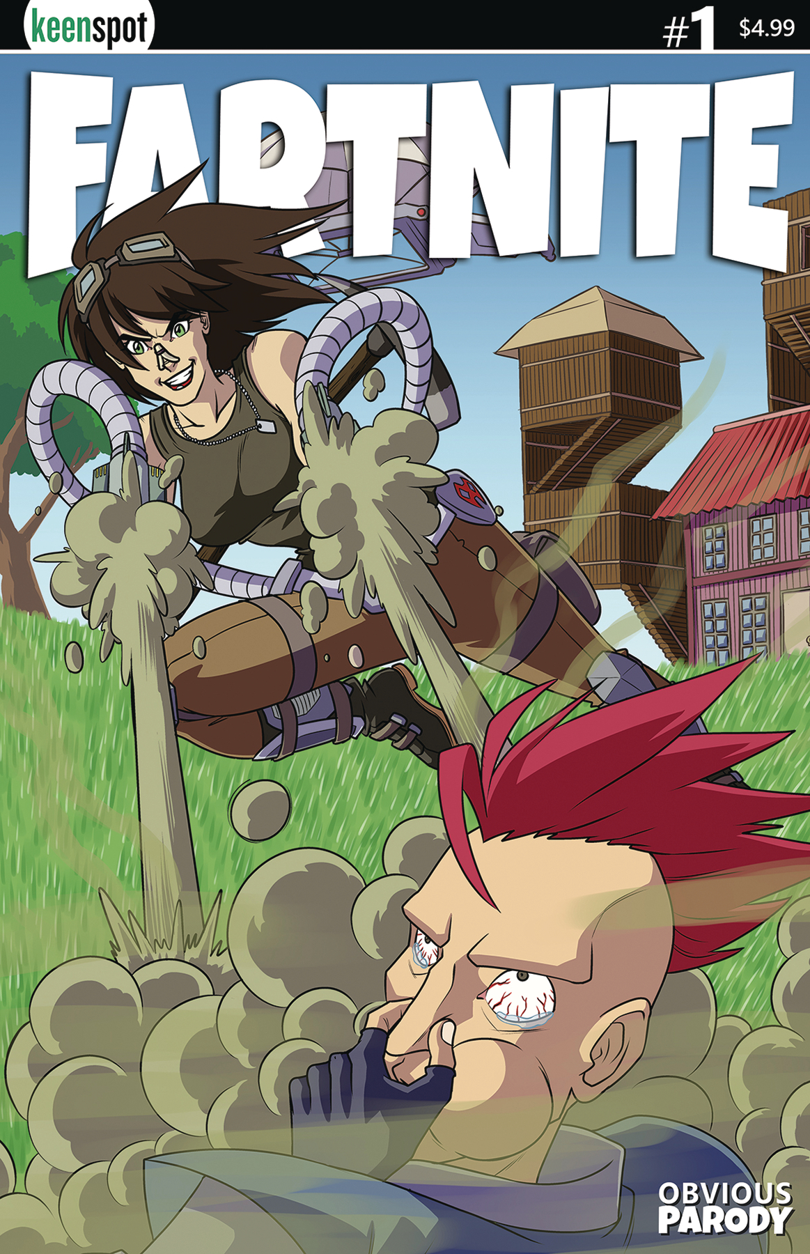 Fortnite Fart Book Nov181845 Fartnite 1 Cvr D Blown Away Previews World