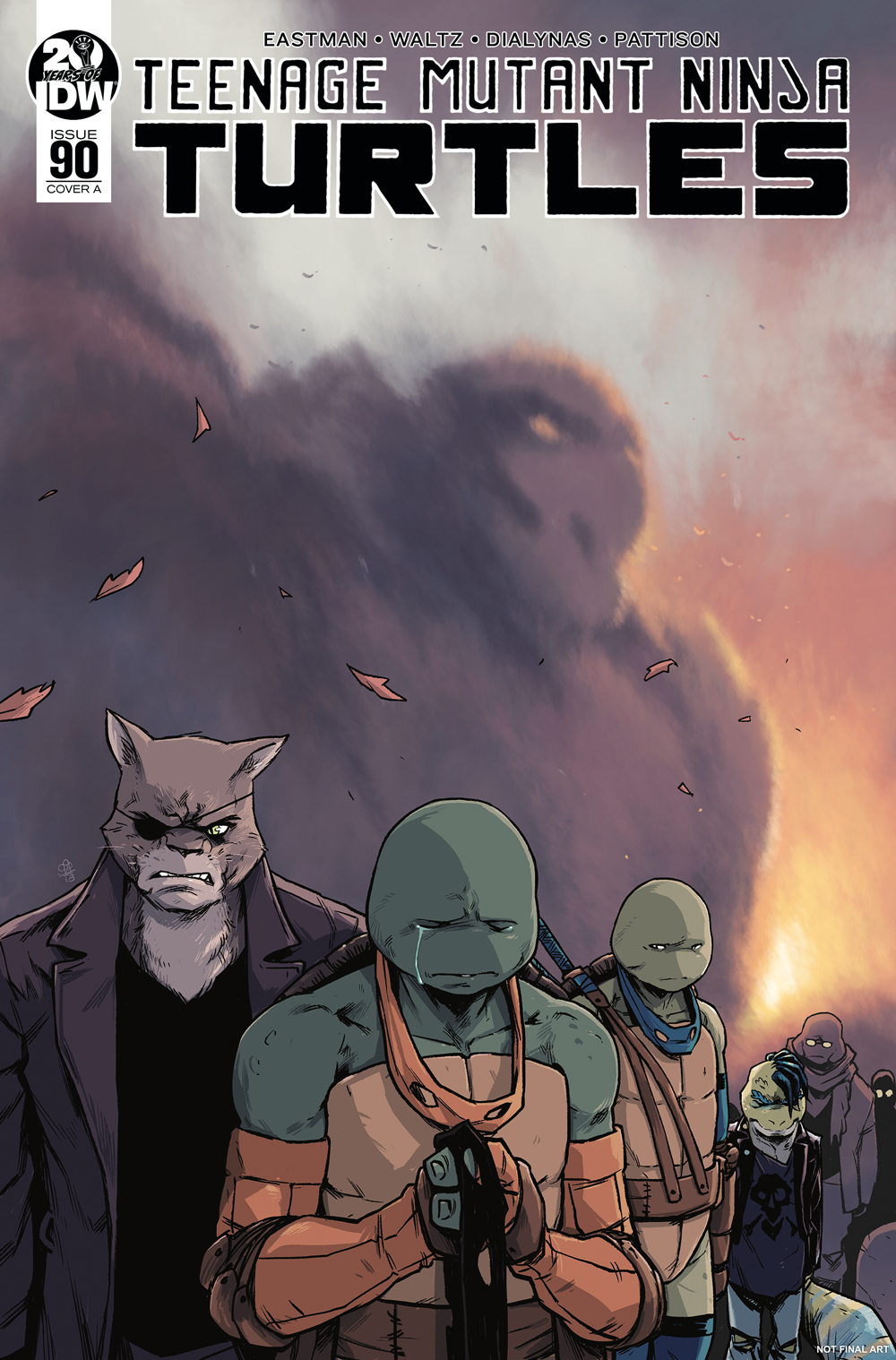 TMNT ONGOING #90 CVR A DIALYNAS