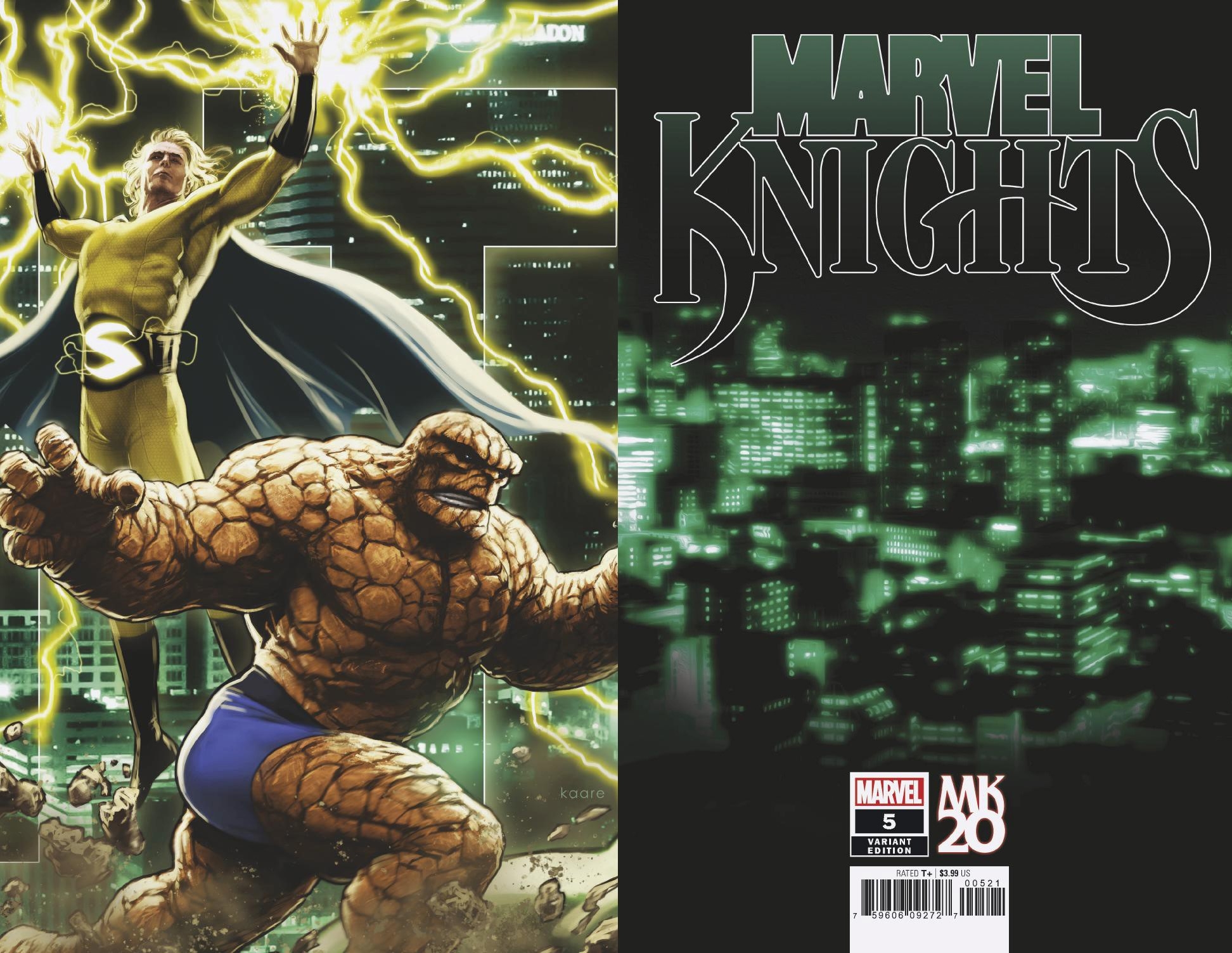 MARVEL KNIGHTS 20TH #5 (OF 6) ANDREWS CONNECTING VAR