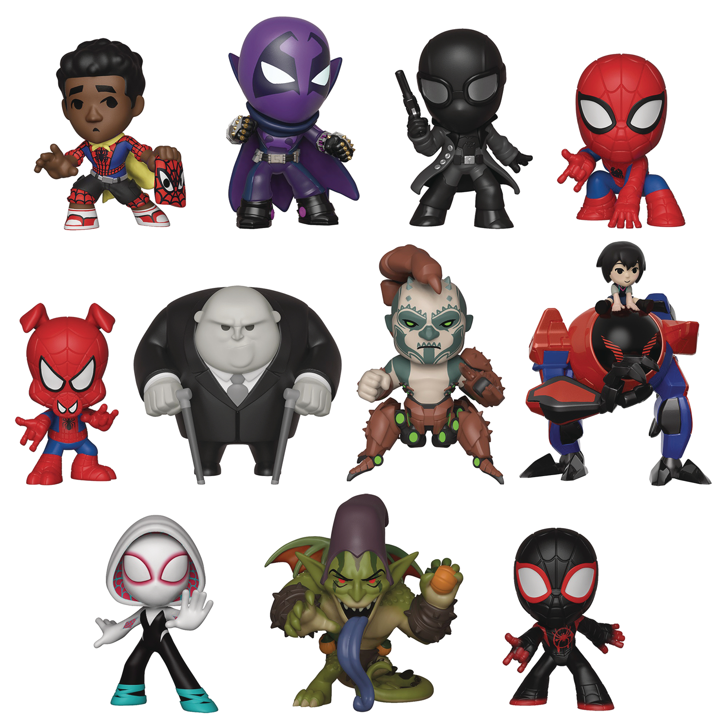 AUG188698 - MYSTERY MINIS ANIMATED SPIDER-MAN 12PC BMB DISP - Previews World