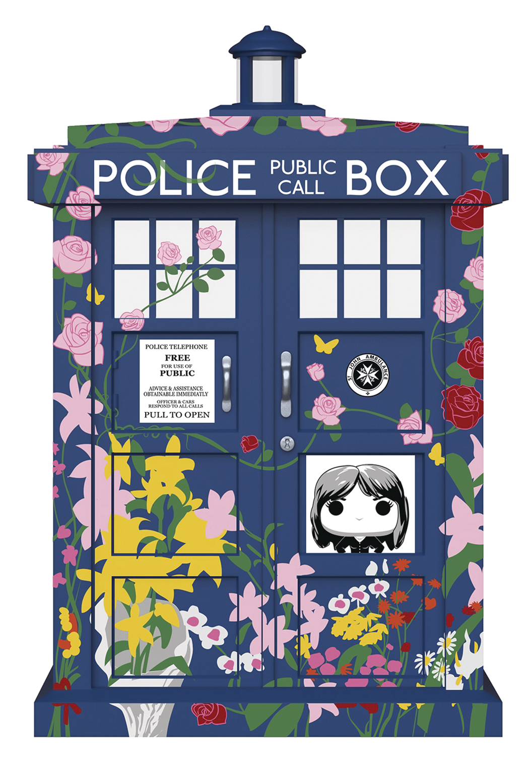 Doctor Who-Tardis-Clara Memorial Box Nuovo Di Zecca in Funko-POP 6" 