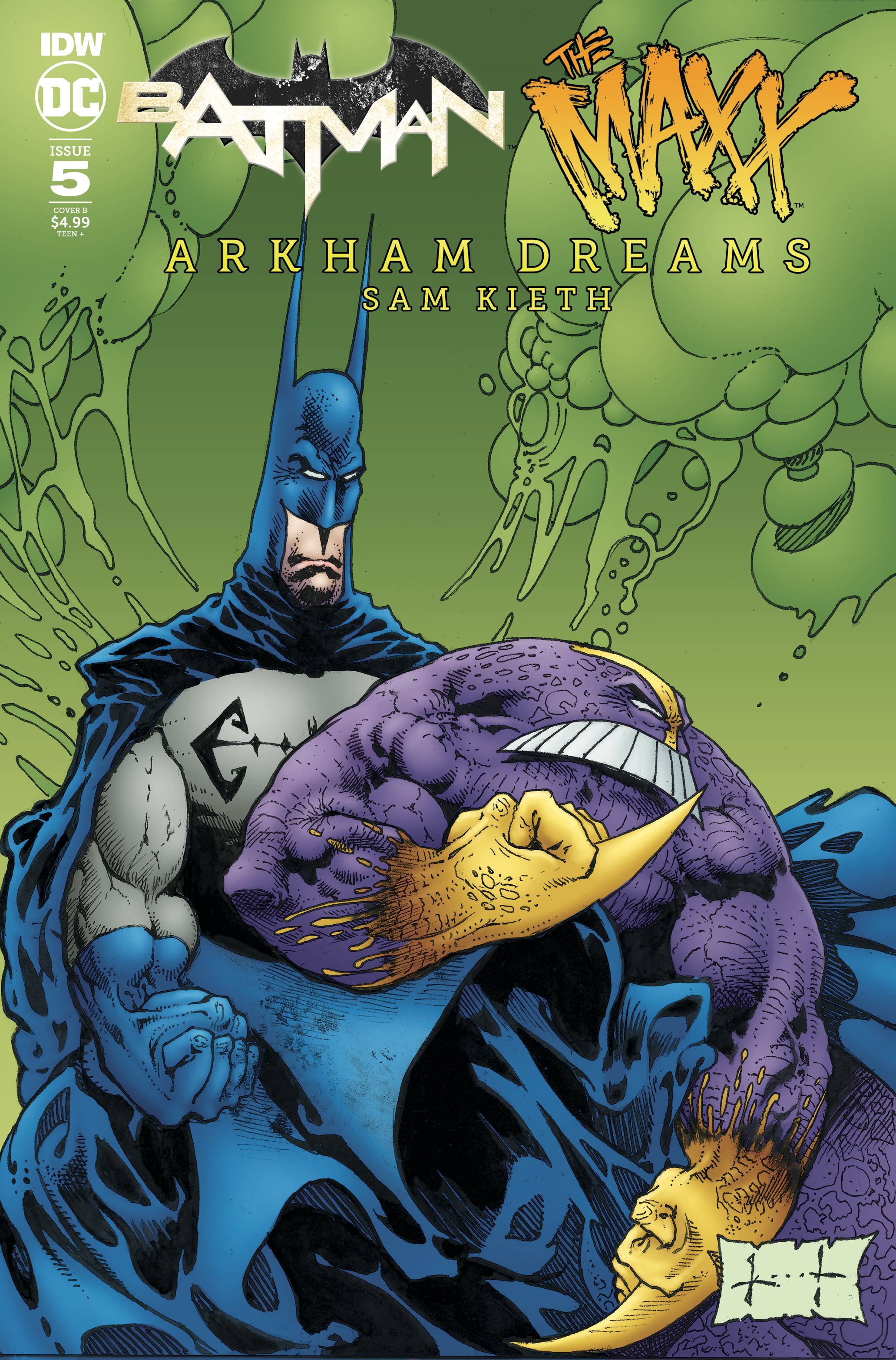 DEC180779 - BATMAN THE MAXX ARKHAM DREAMS #5 (OF 5) CVR B KIETH - Previews  World