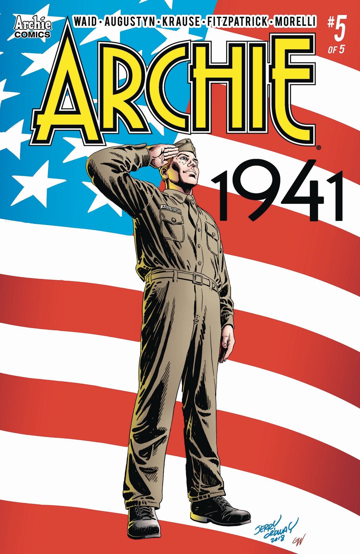 ARCHIE 1941 #5 (OF 5) CVR B LOTAY