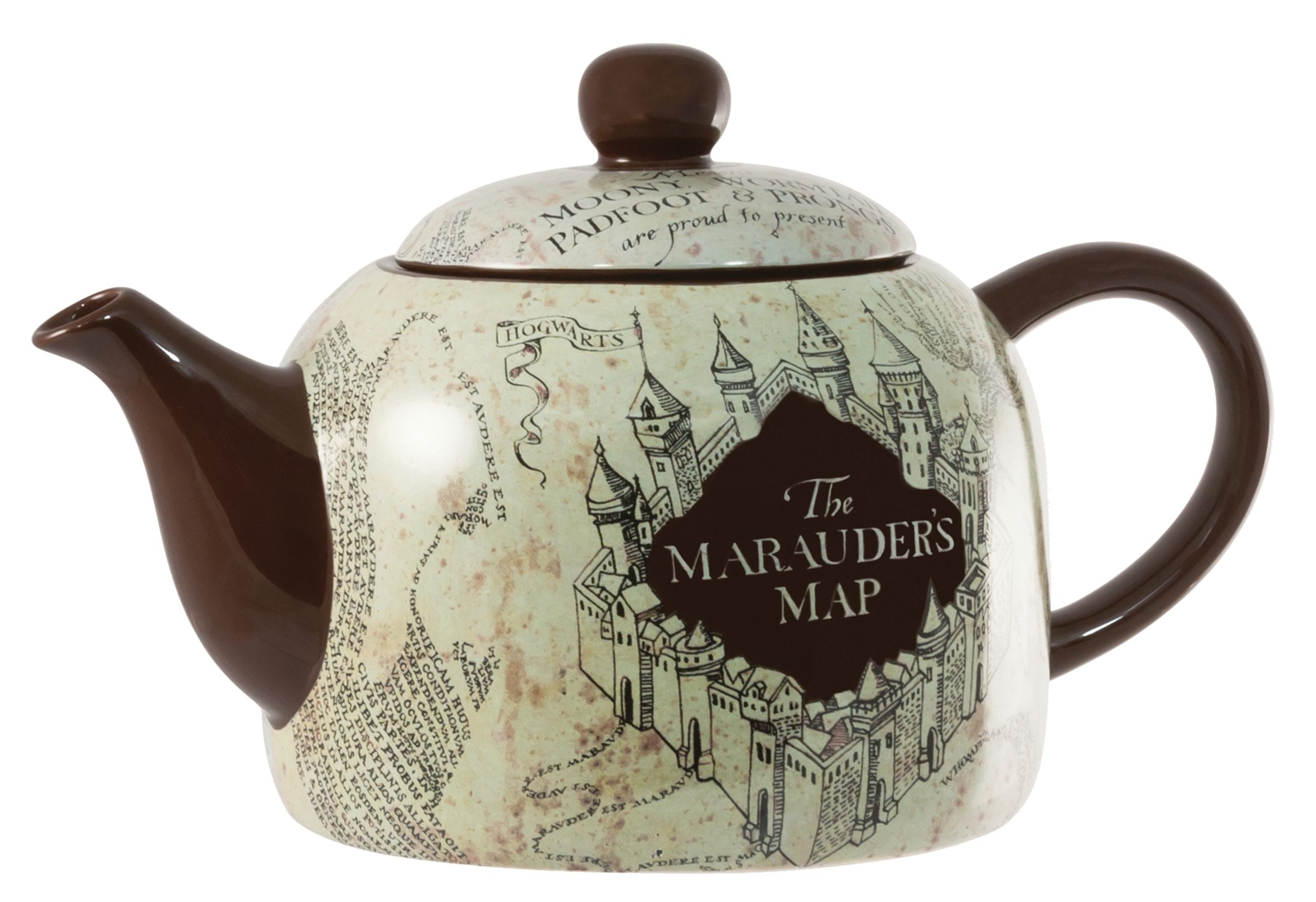 Harry Potter Marauder's Map Teapot, Decorative Collectible